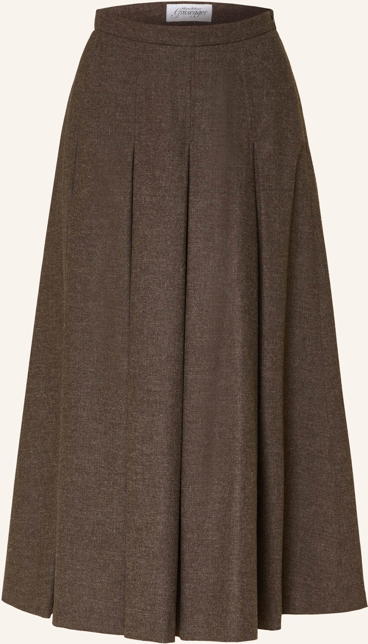 Grasegger Trachtenrock Ivy braun