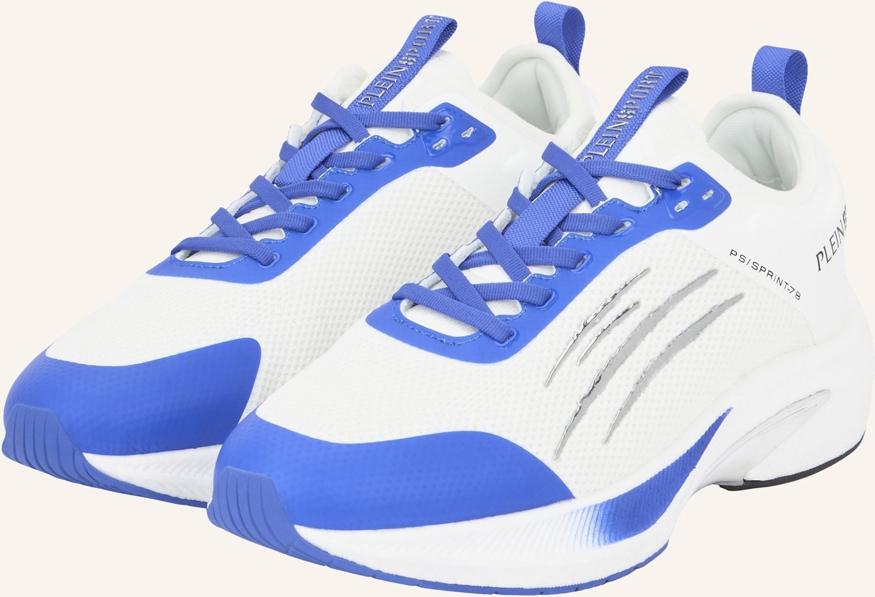 Plein Sport Läufer Sneaker weiss