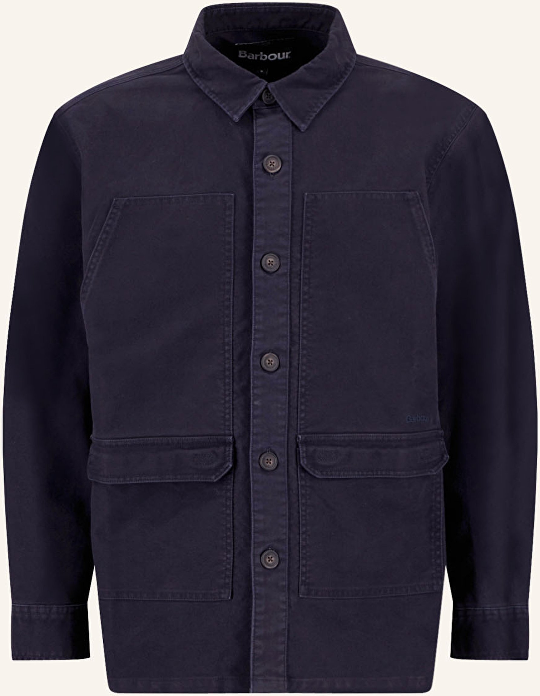 Thumbnail - Barbour Overjacket Newbirch blau