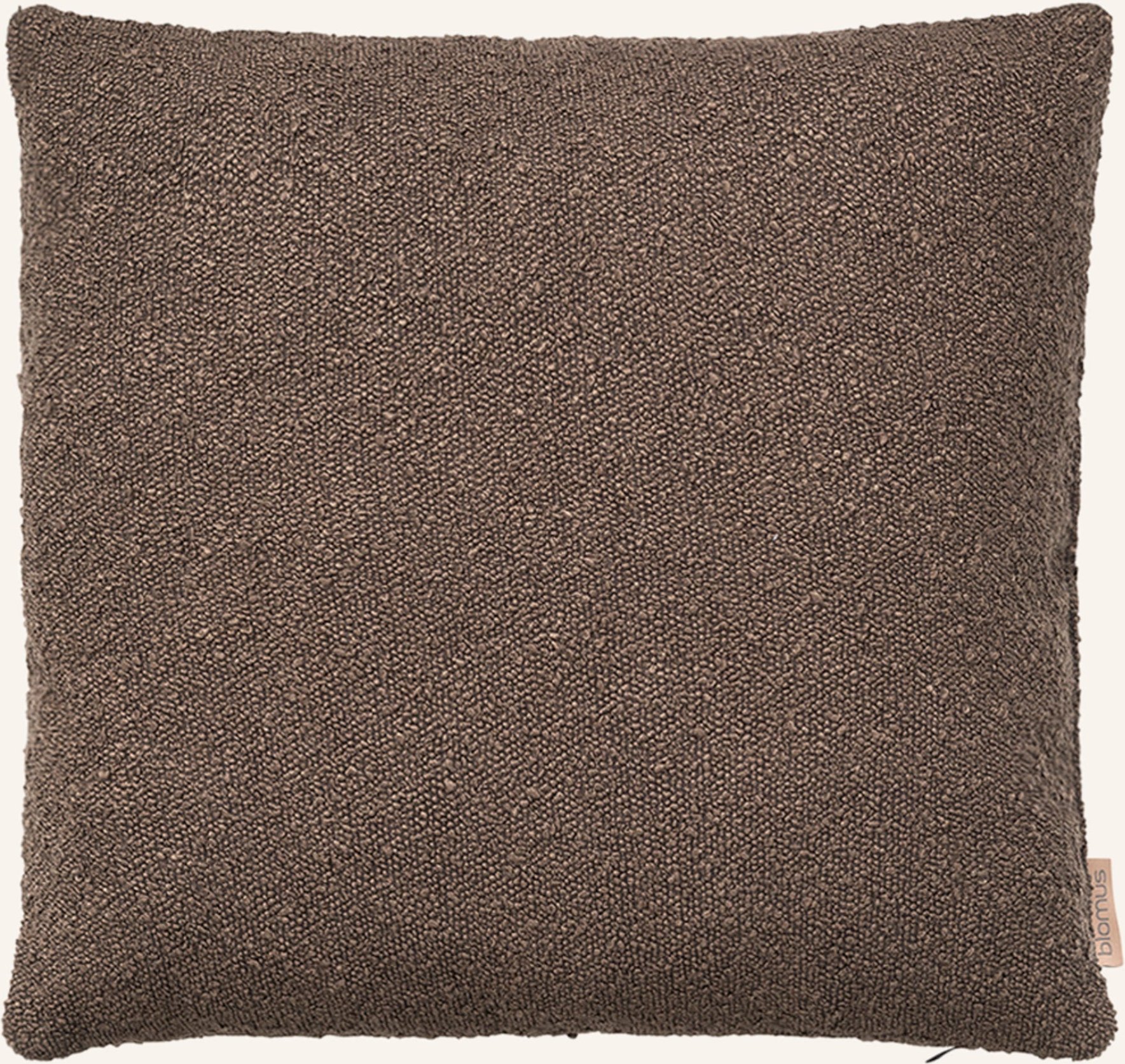 Blomus Dekokissenhülle Boucle braun