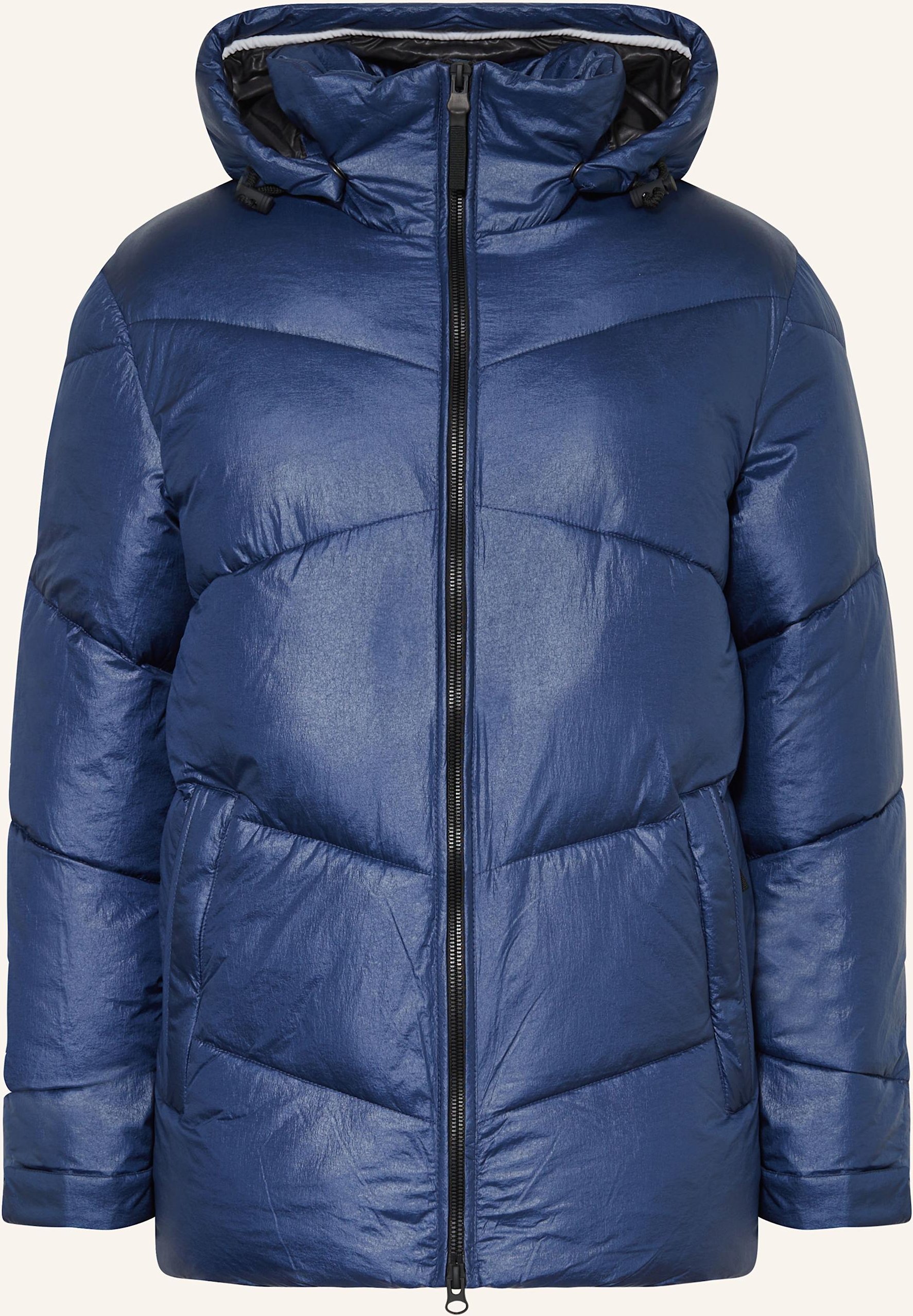 Thumbnail - Paul Steppjacke Mit Dupont™ Sorona®-Isolierung Und Abnehmbarer Kapuze blau