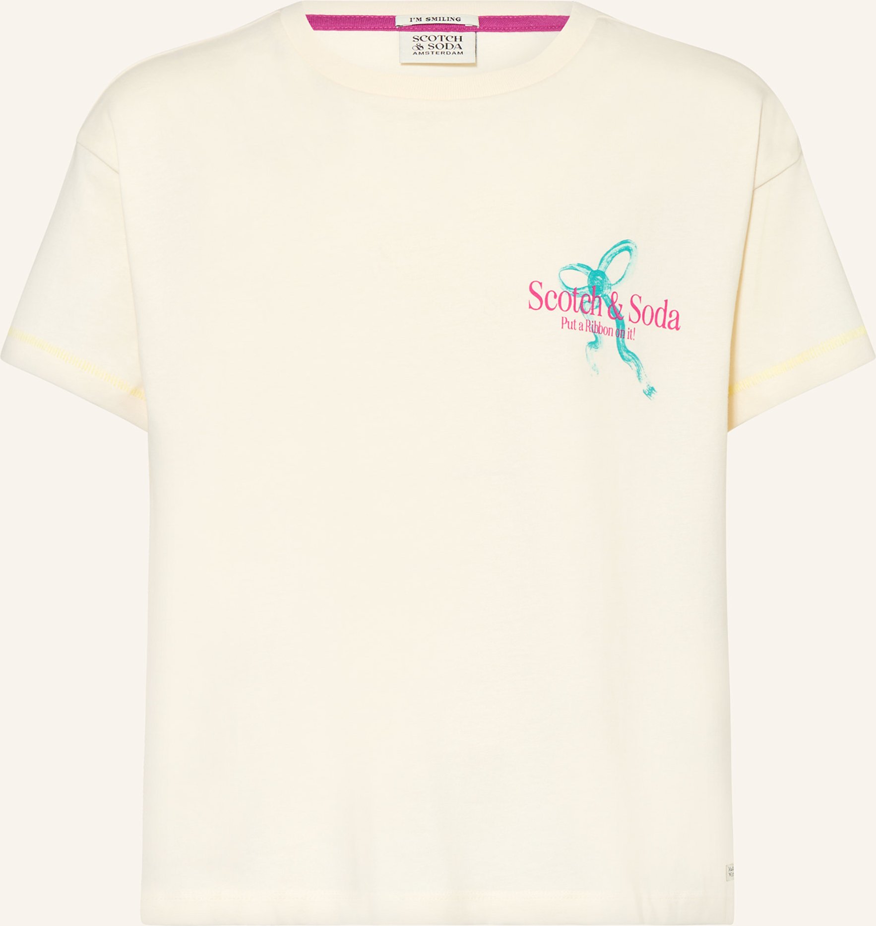 Scotch & Soda T-Shirt weiss