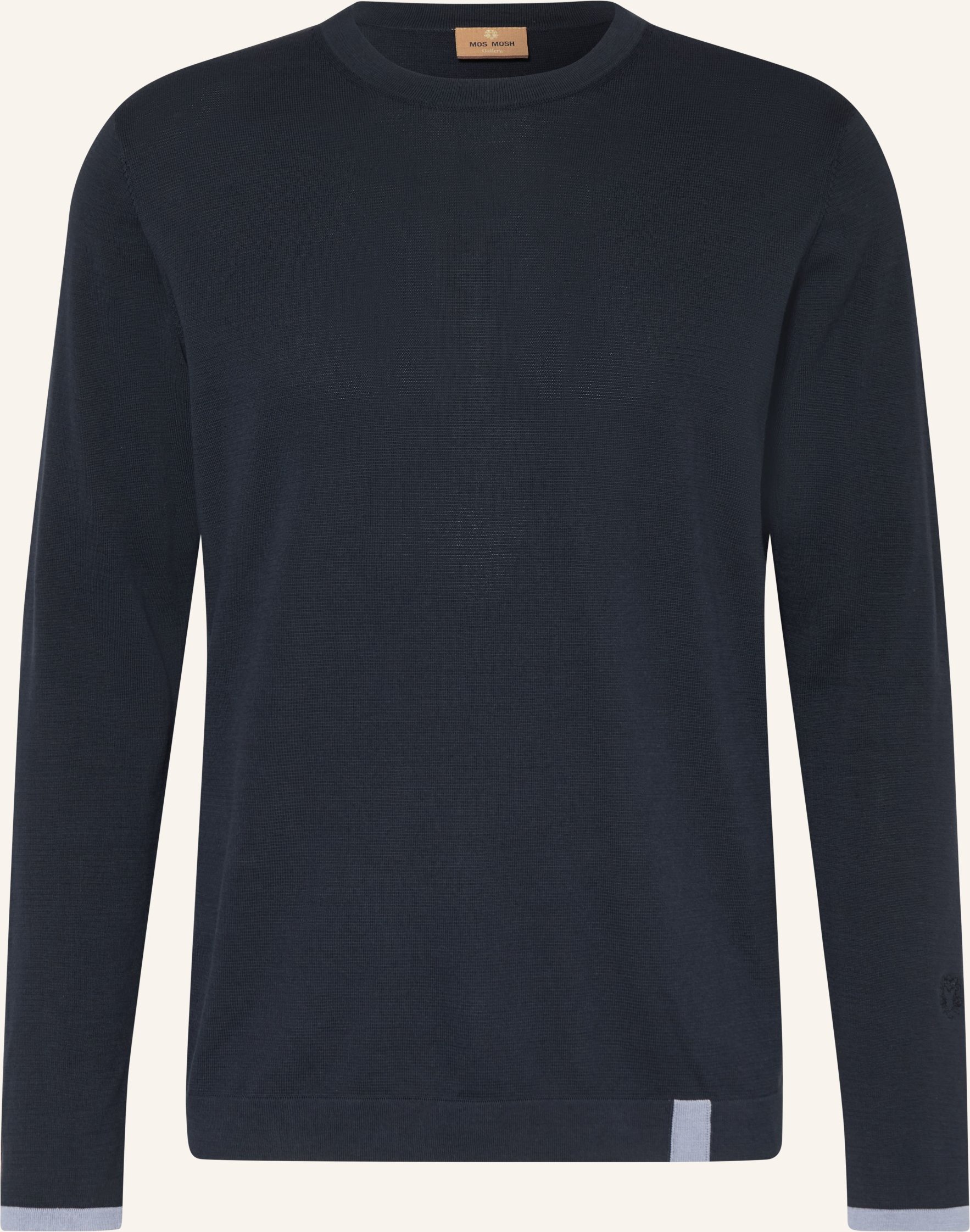 Mos Mosh Gallery Pullover Mmgjustin blau