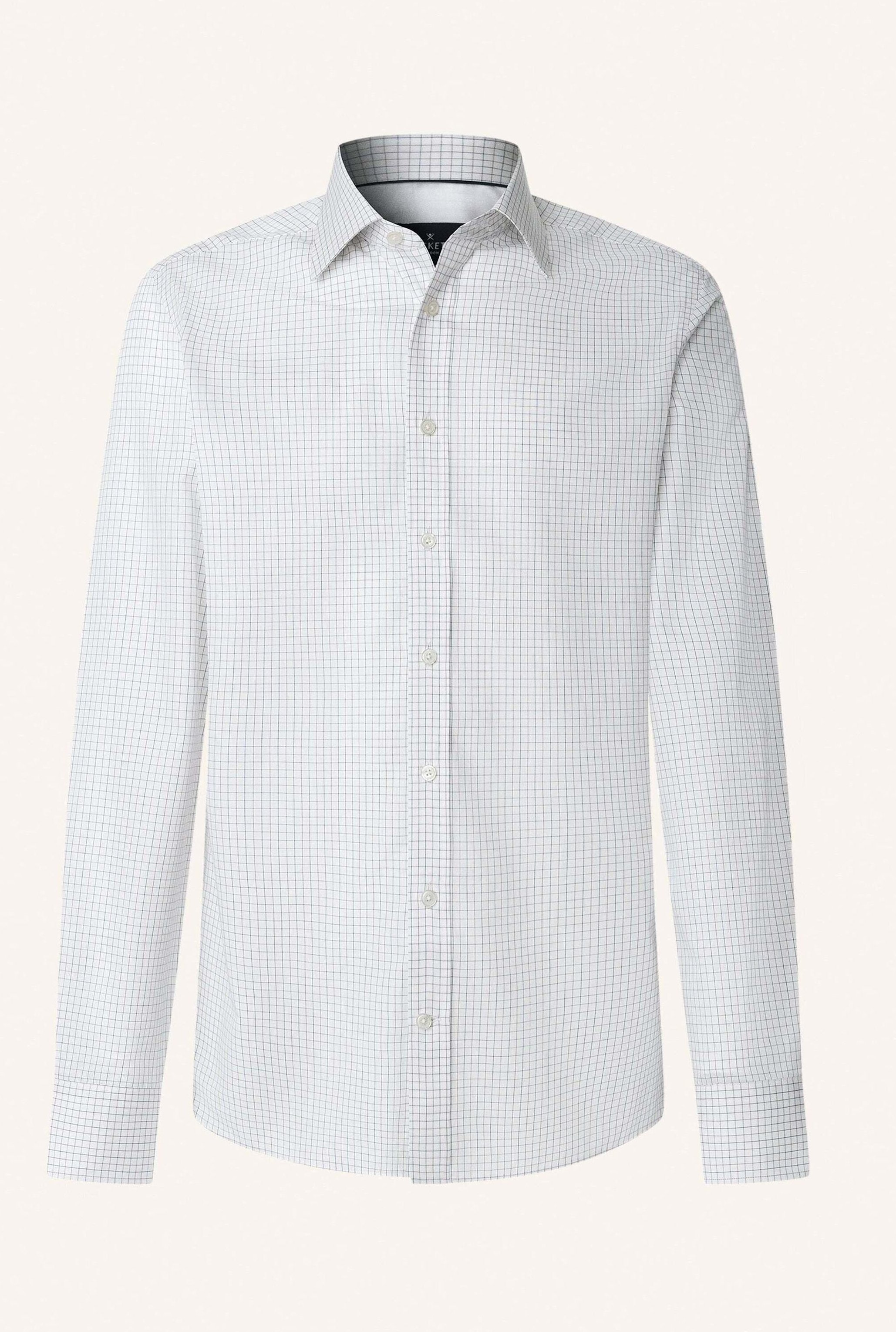 Hackett London Freizeithemd Fine Tattersall beige