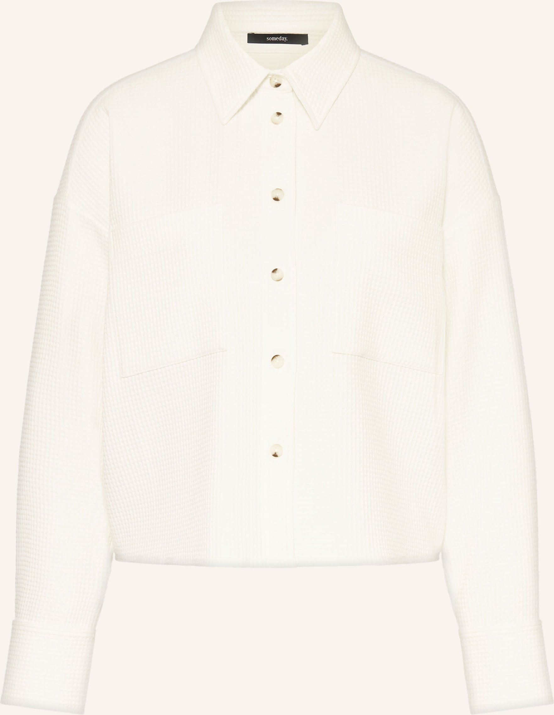 Someday Hemdbluse Zarpa Bold weiss