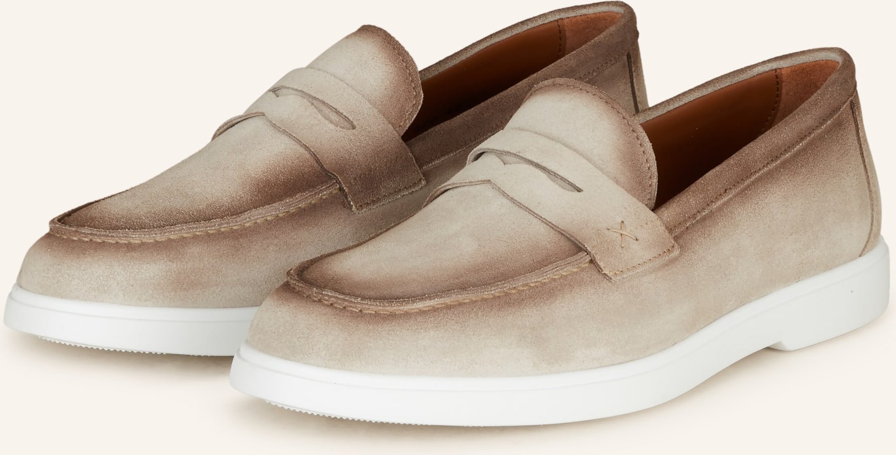 Paul Penny-Loafer weiss