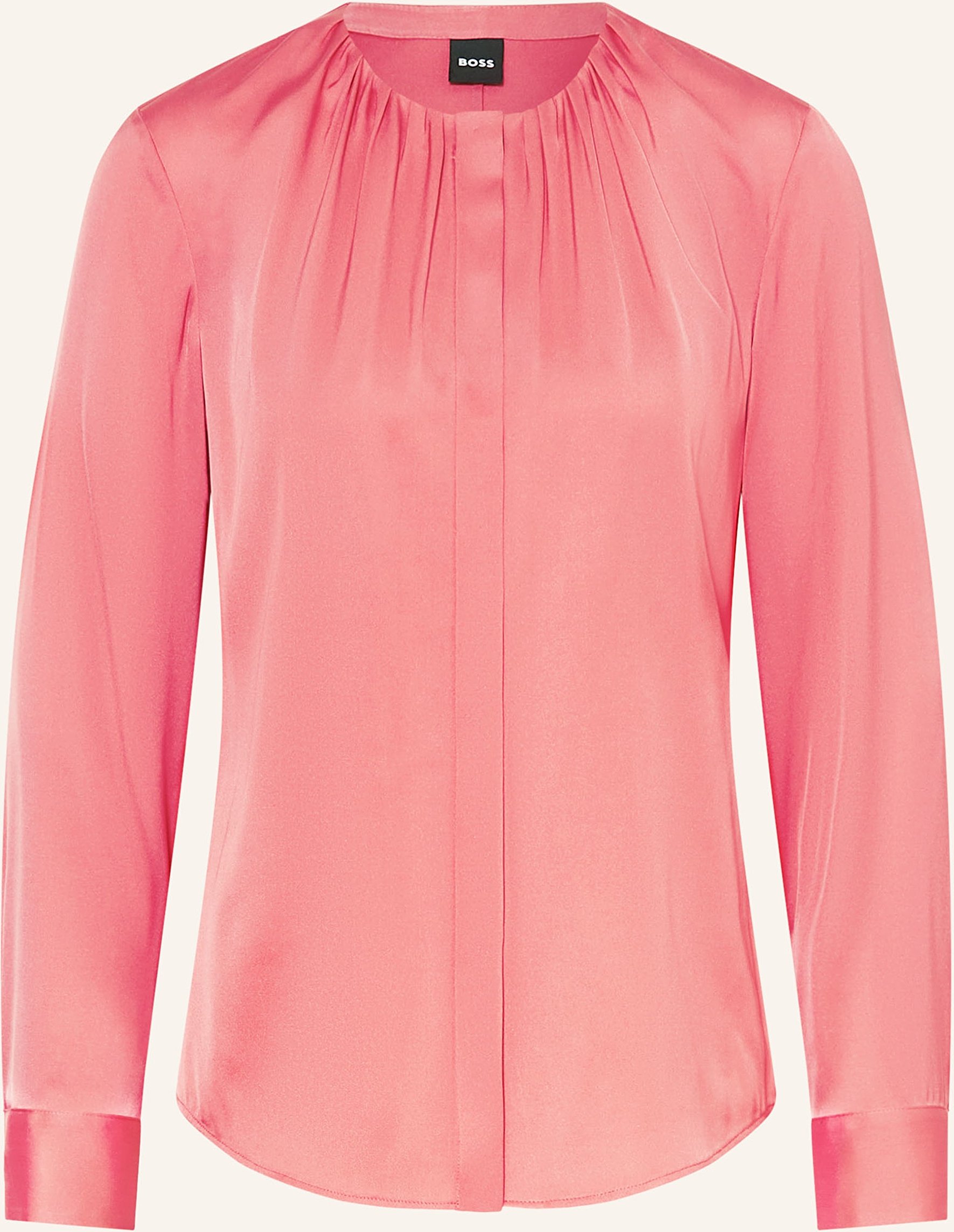 Boss Seidenbluse Banorah rosa