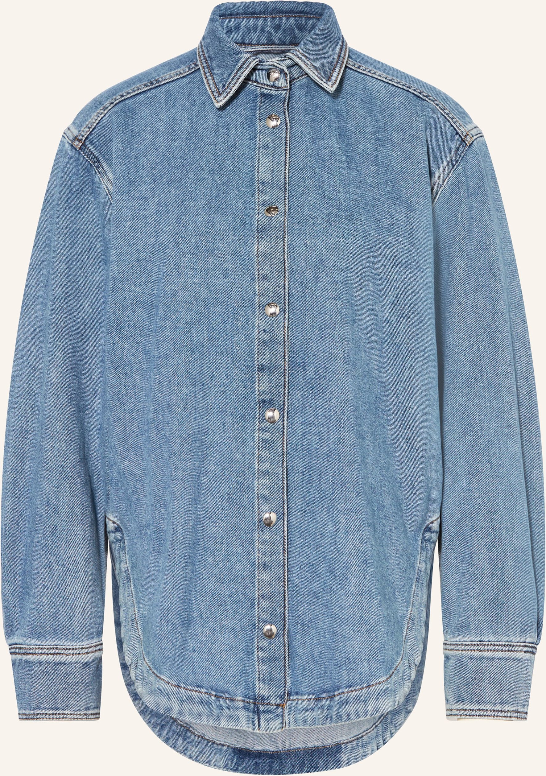 Hugo Jeansbluse Gareve blau
