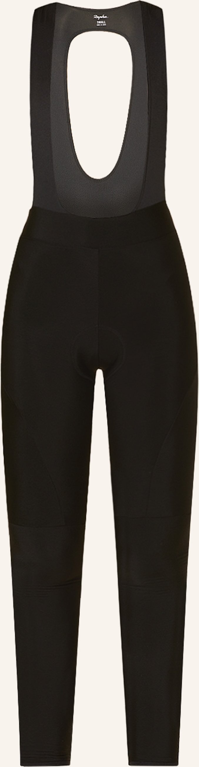 Thumbnail - Rapha Thermo-Radhose Core Winter Mit Trägern Und Gepolstertem Einsatz schwarz