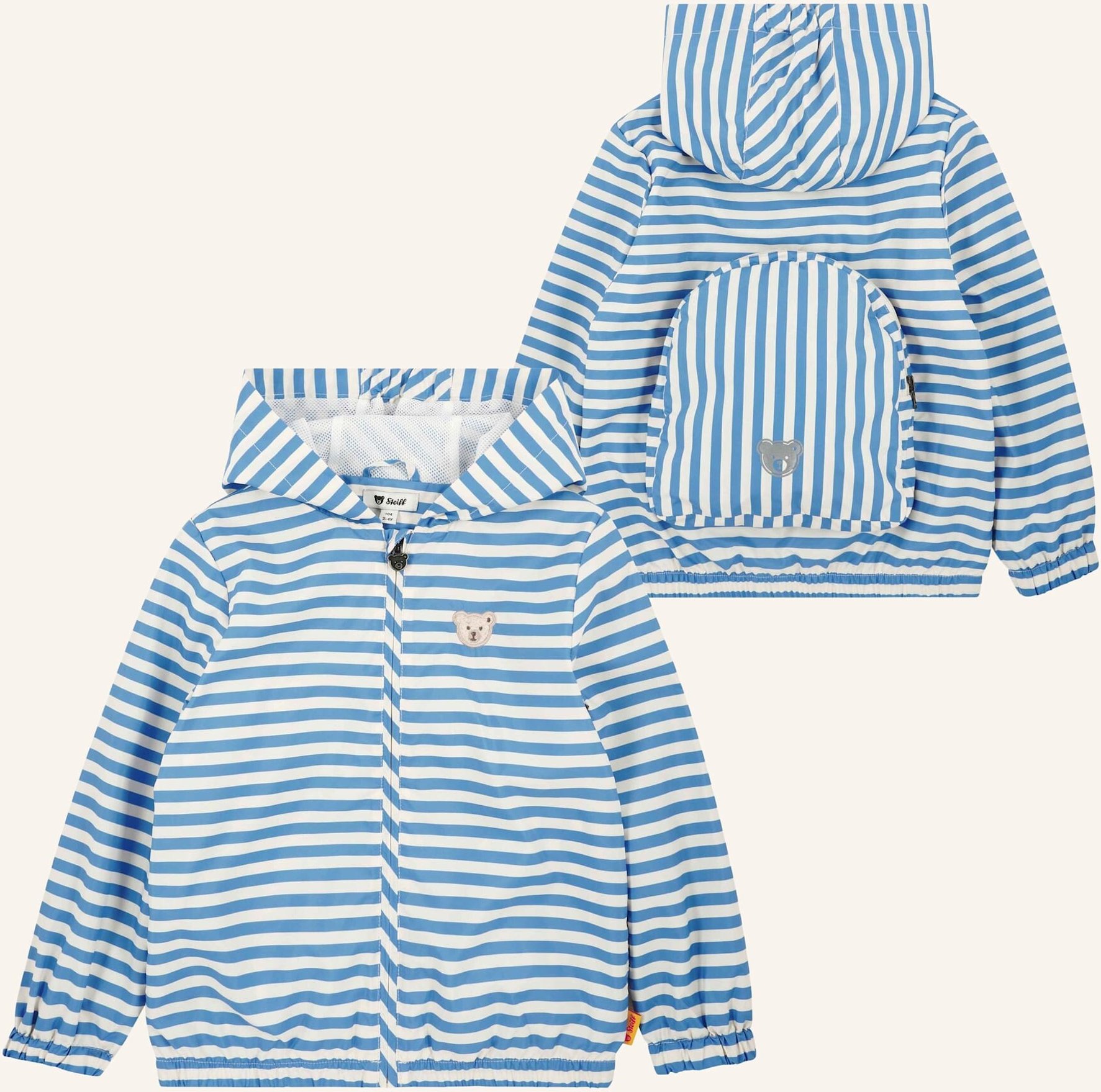 Steiff Poloshirt Leo Club blau