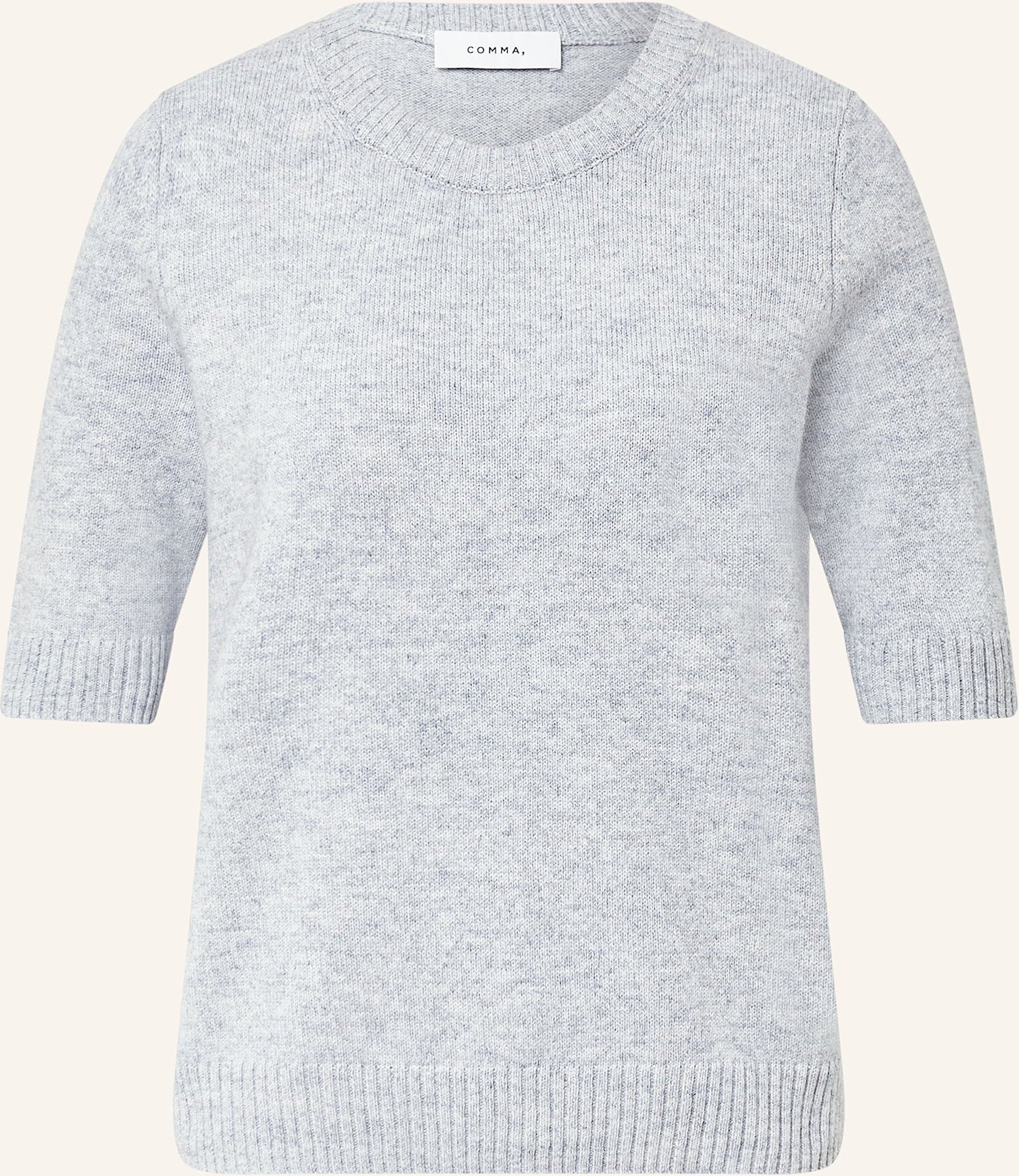 Thumbnail - Comma Strickshirt grau