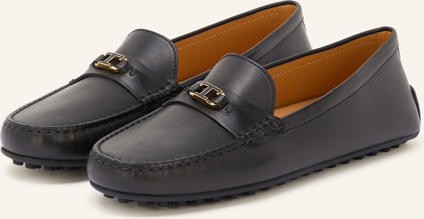 Tod's Mokassins schwarz