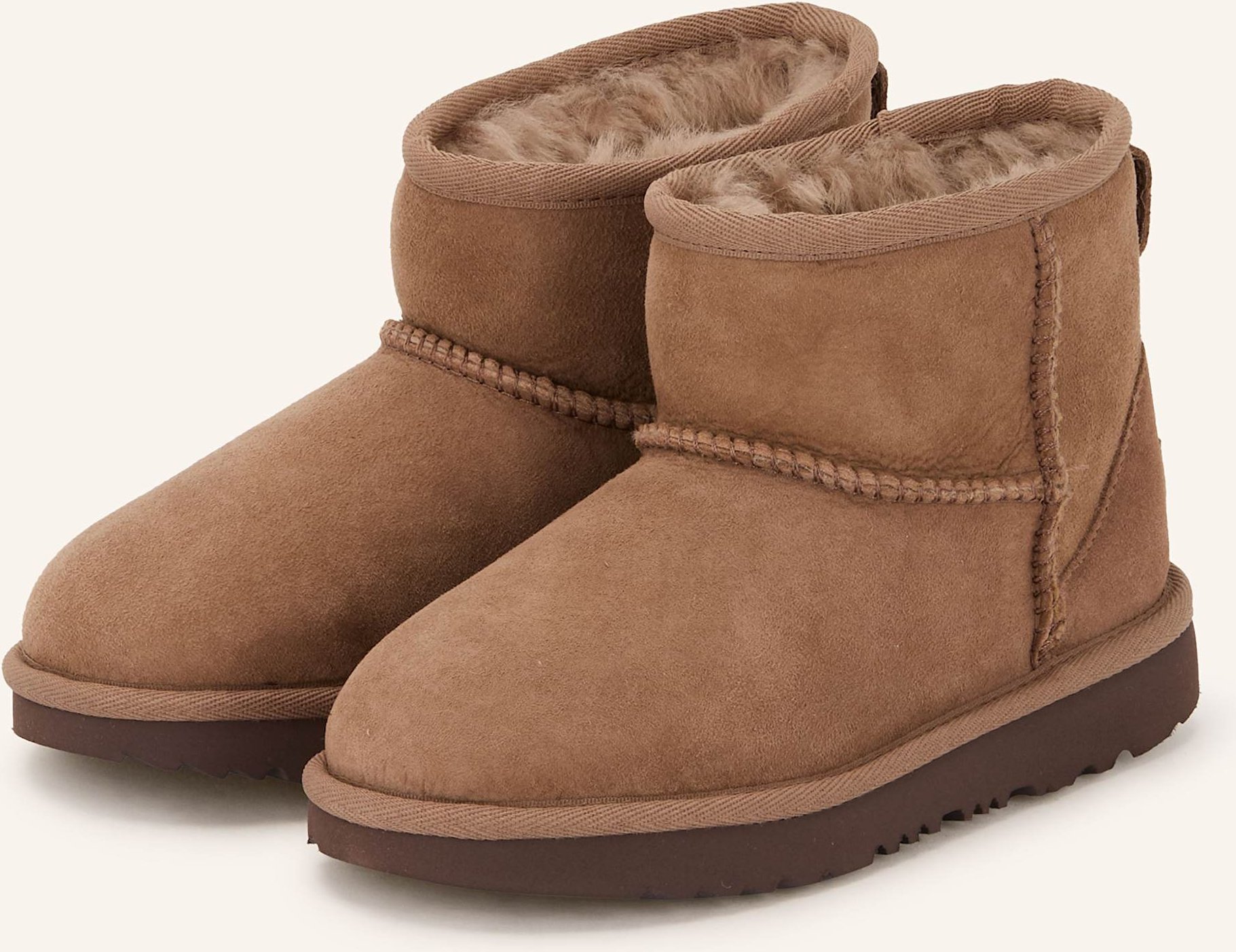 Thumbnail - Ugg Boots Classic Mini Ii beige