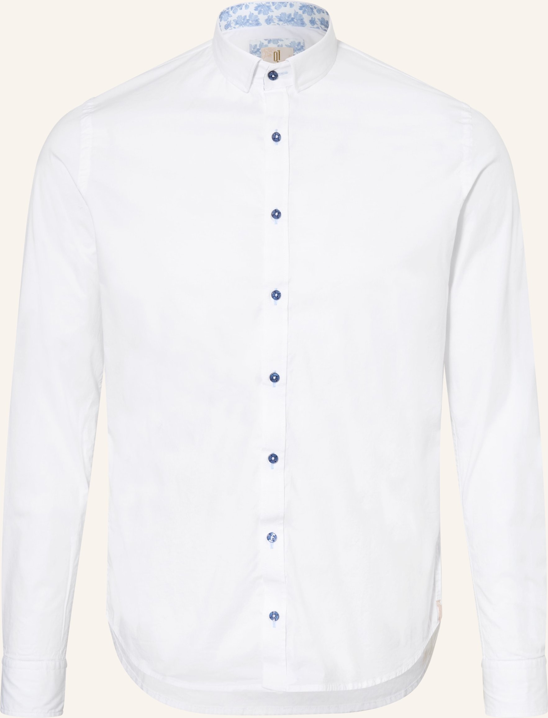 q1 Manufaktur Hemd Sandro Extra Slim Fit weiss