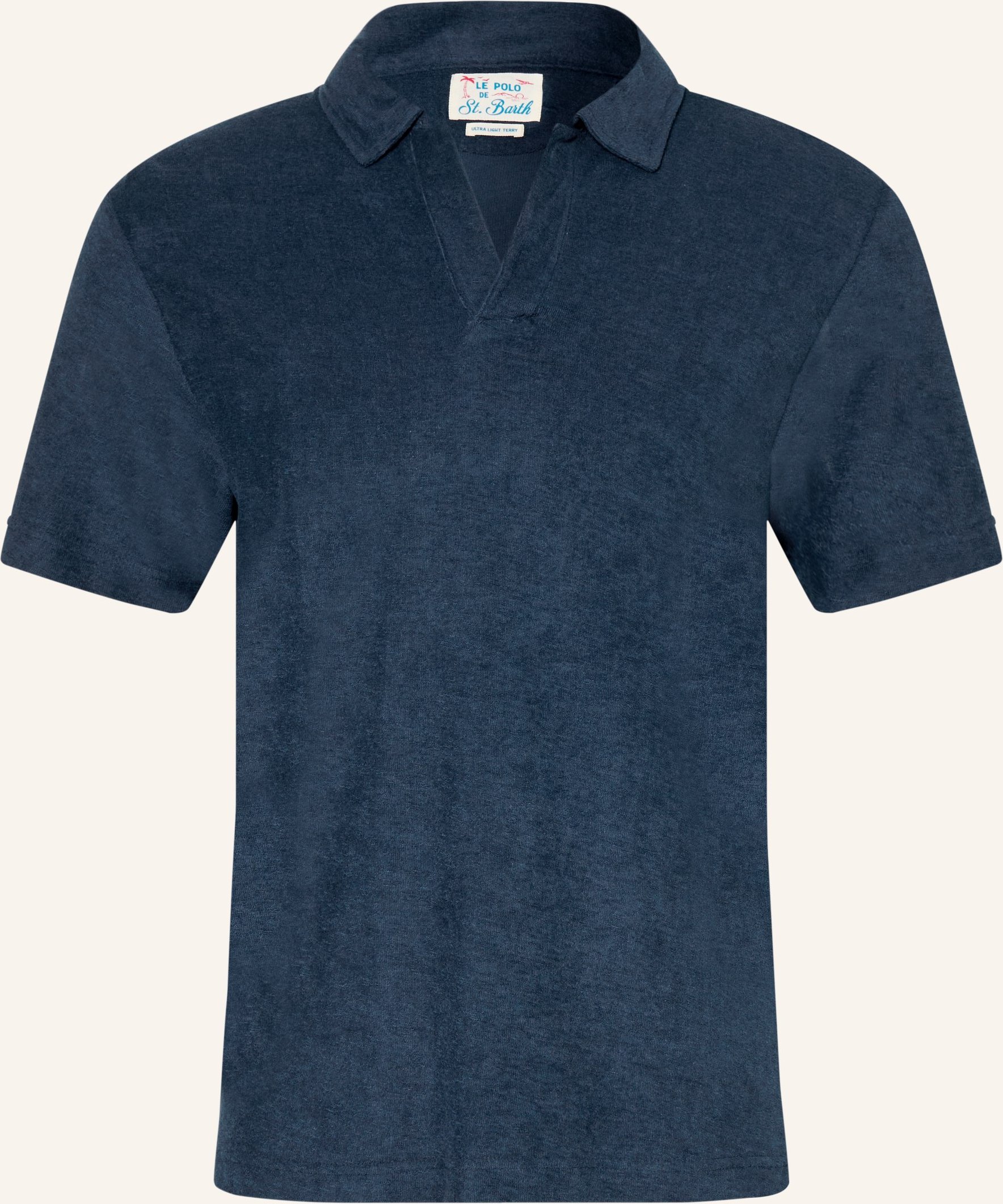 mc2 Saint Barth Frottee-Poloshirt Jeremy blau