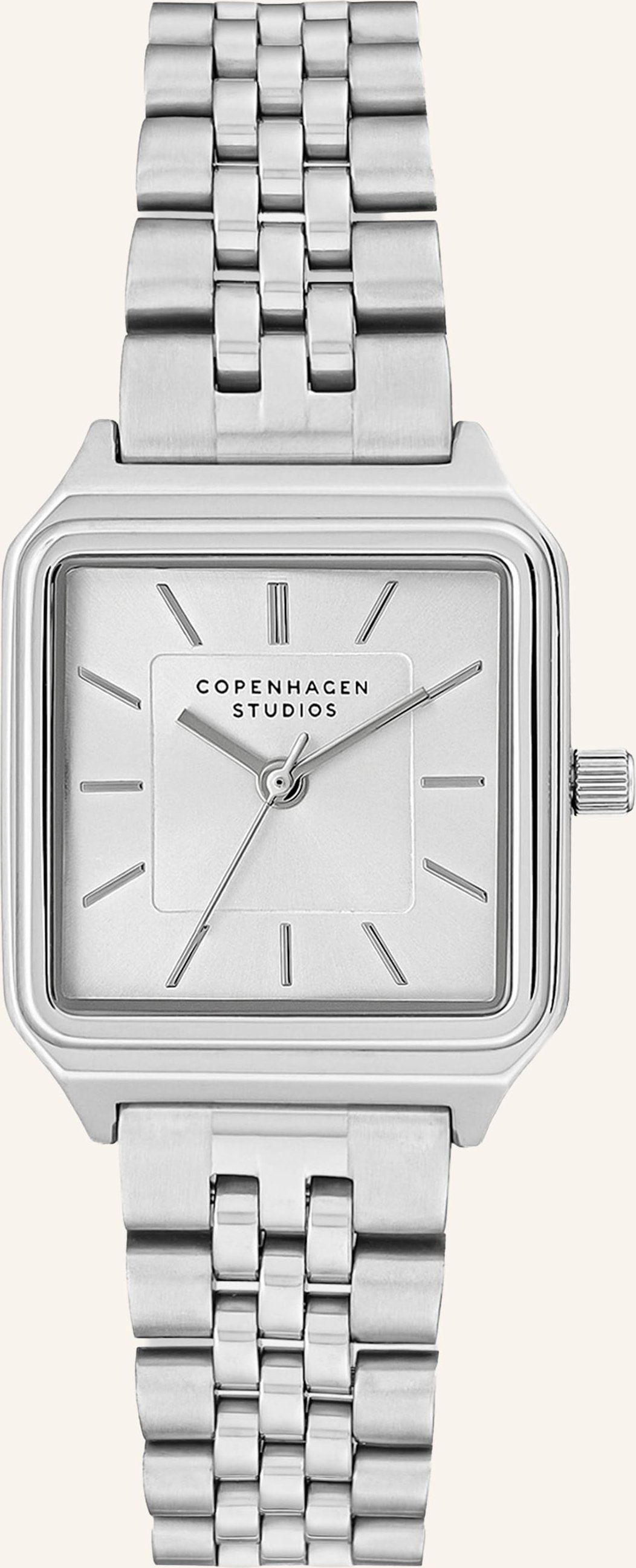Copenhagen Studios Armbanduhr Aus Edelstahl silber