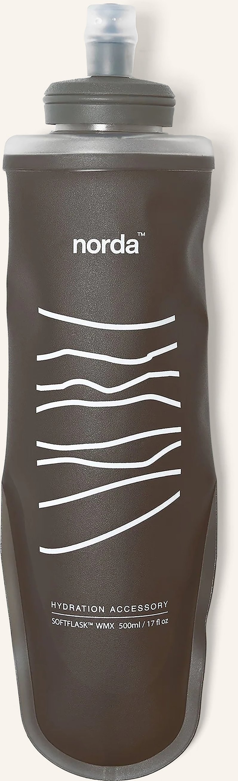 Norda Trinkflasche Hydrapak® Softflask™ Wmx silber