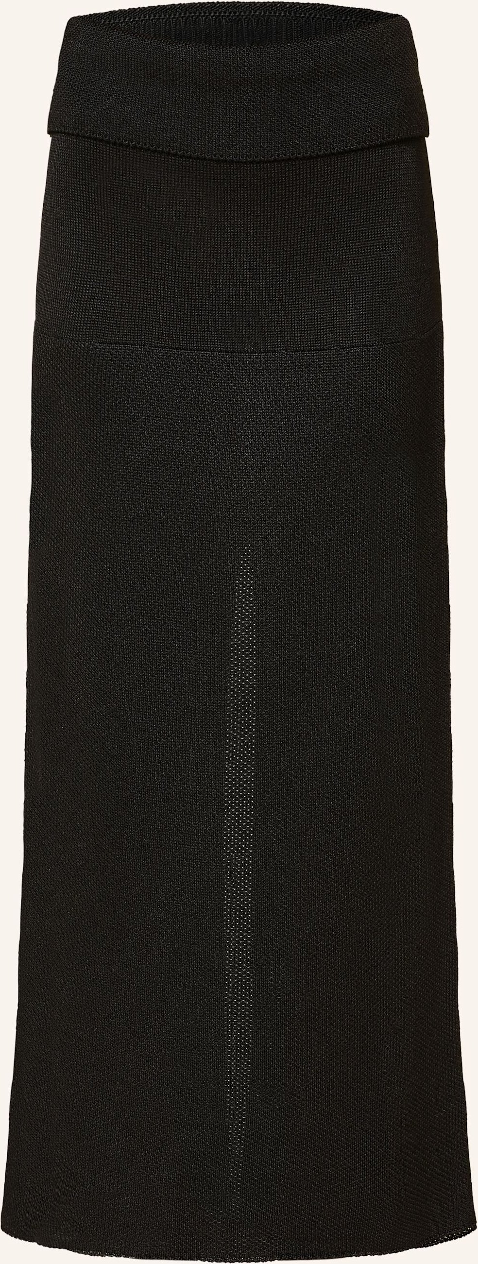 Proenza Schouler Strickrock Avalon schwarz