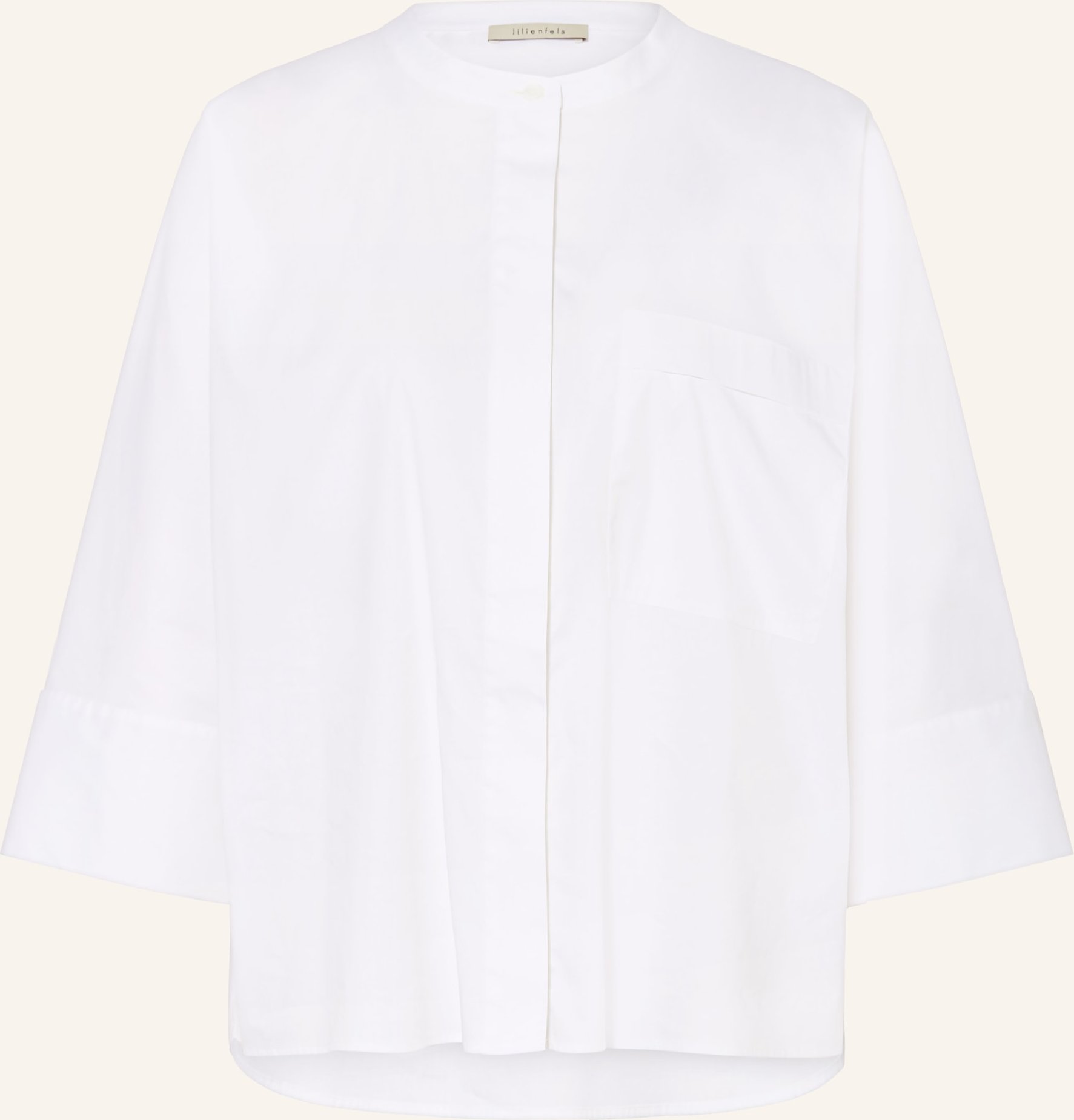 Lilienfels Bluse Mit 3/4-Arm weiss