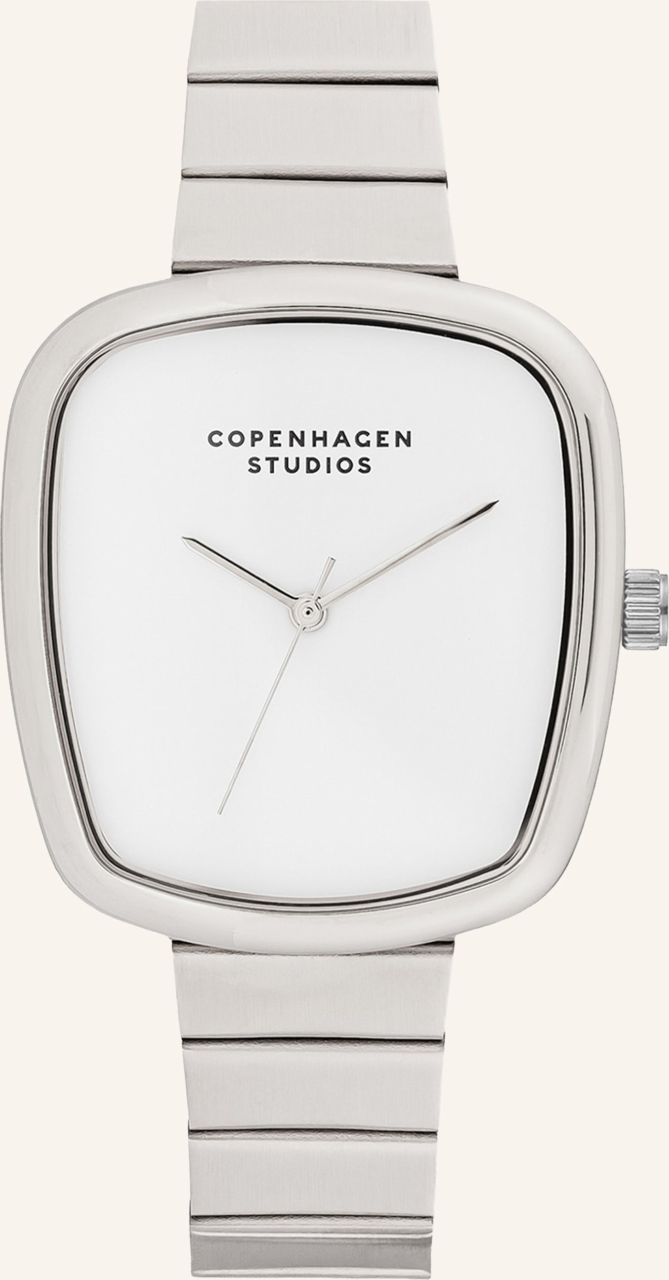 Copenhagen Studios Armbanduhr Aus Edelstahl silber