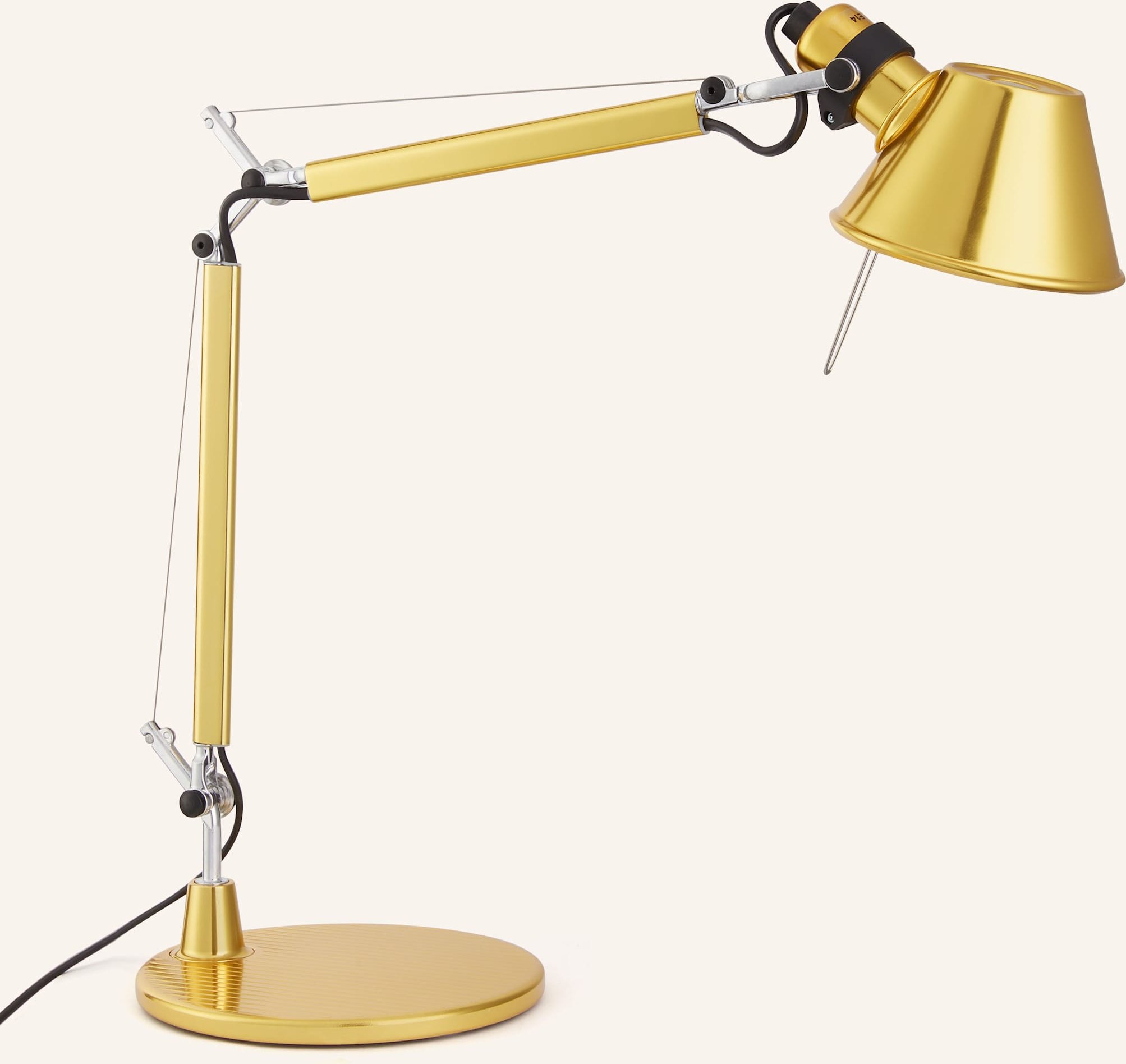 Artemide Tischleuchte Tolomeo Micro Table gold