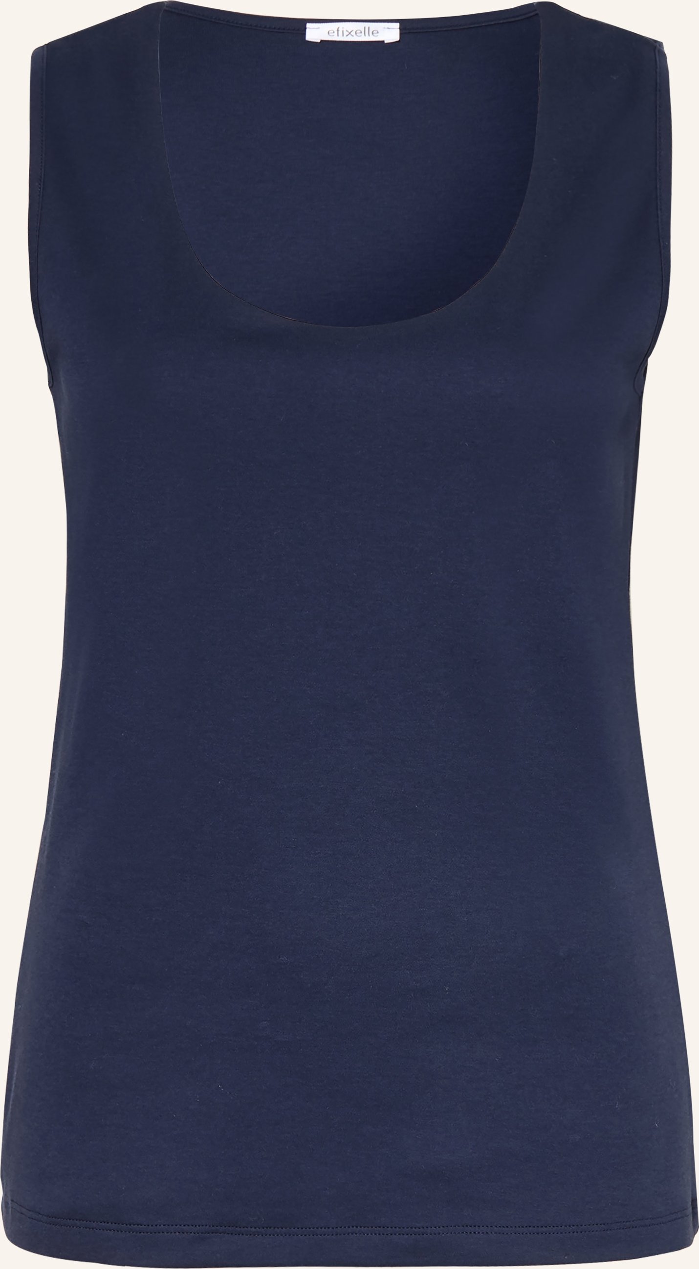 Efixelle Jerseytop blau