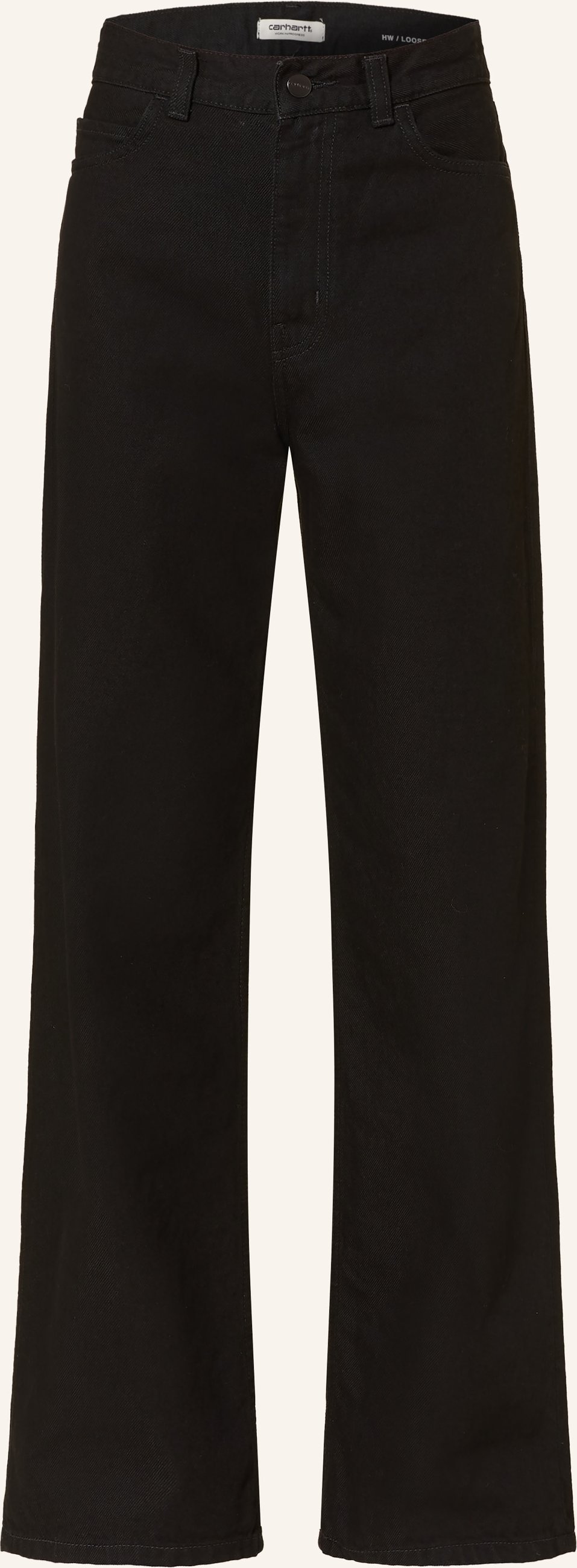 Carhartt Wip Flared Jeans Jane schwarz