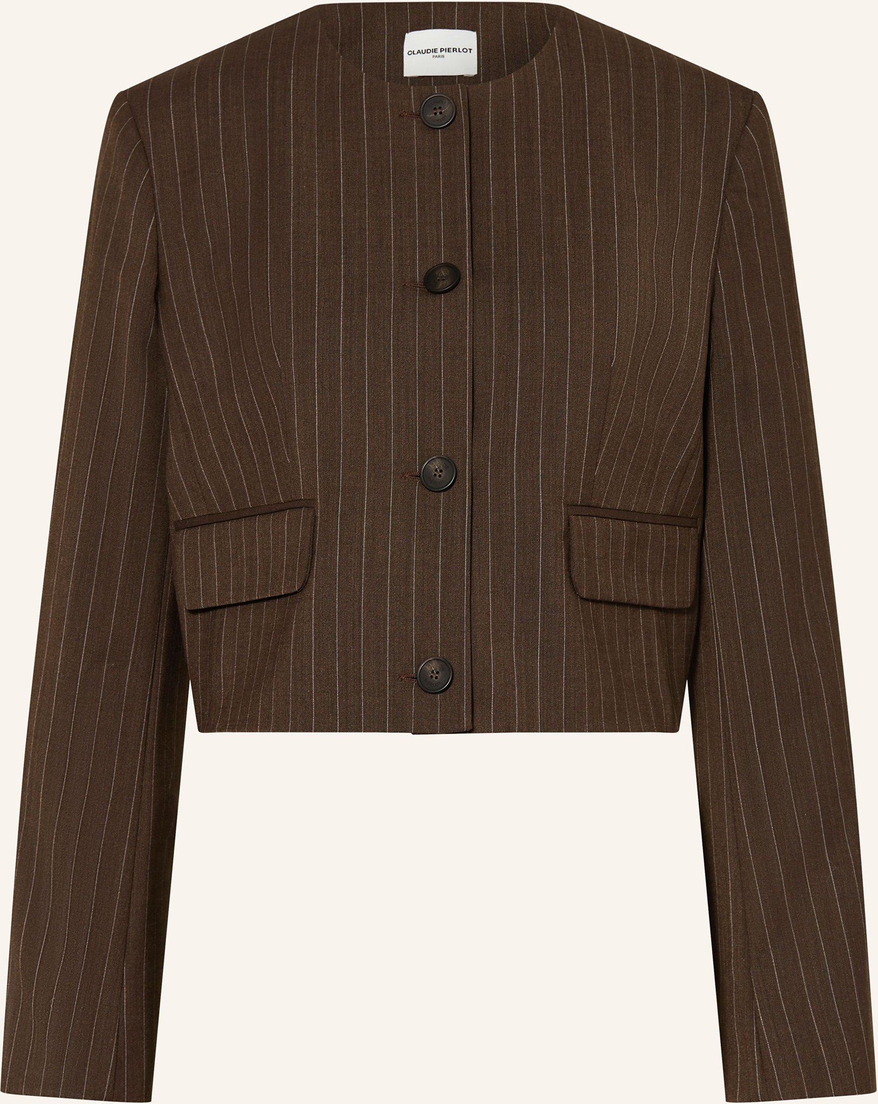 Claudie Pierlot Kastenjacke braun
