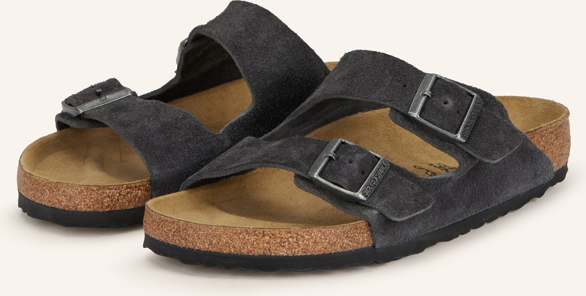 Birkenstock Pantoletten Arizona blau