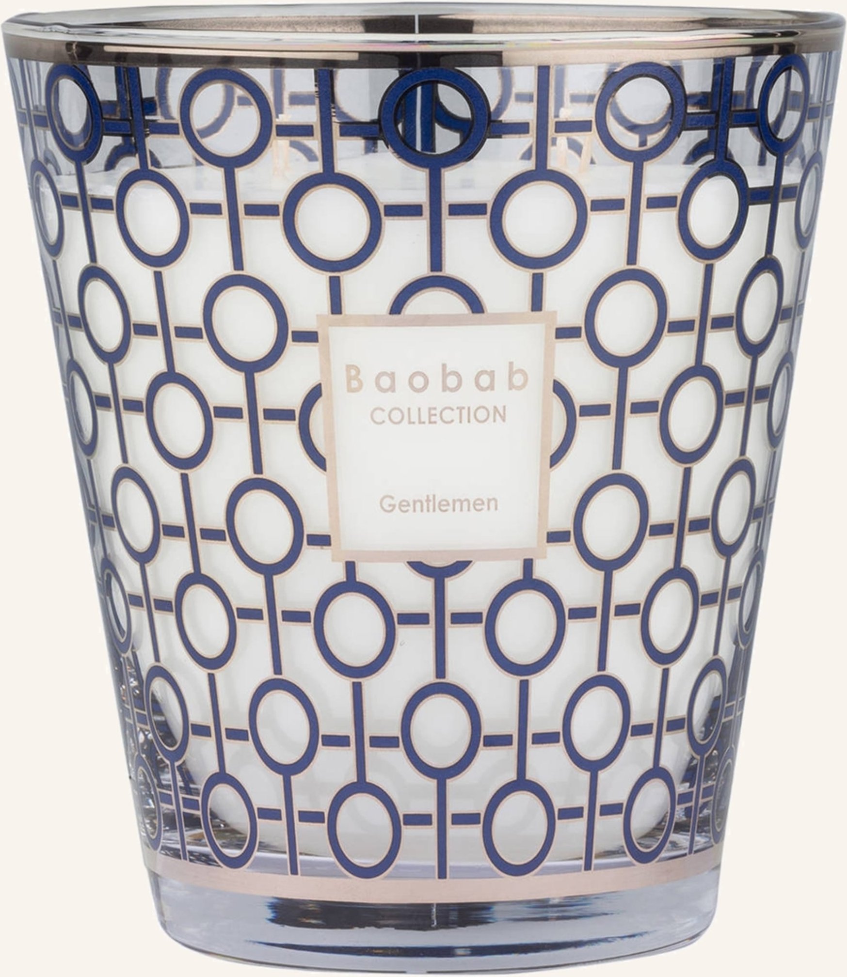 Baobab Collection Duftkerze Gentlemen blau