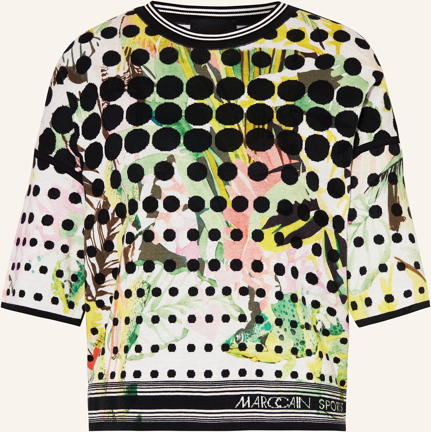 Marc Cain Pullover Mit 3/4-Arm gruen