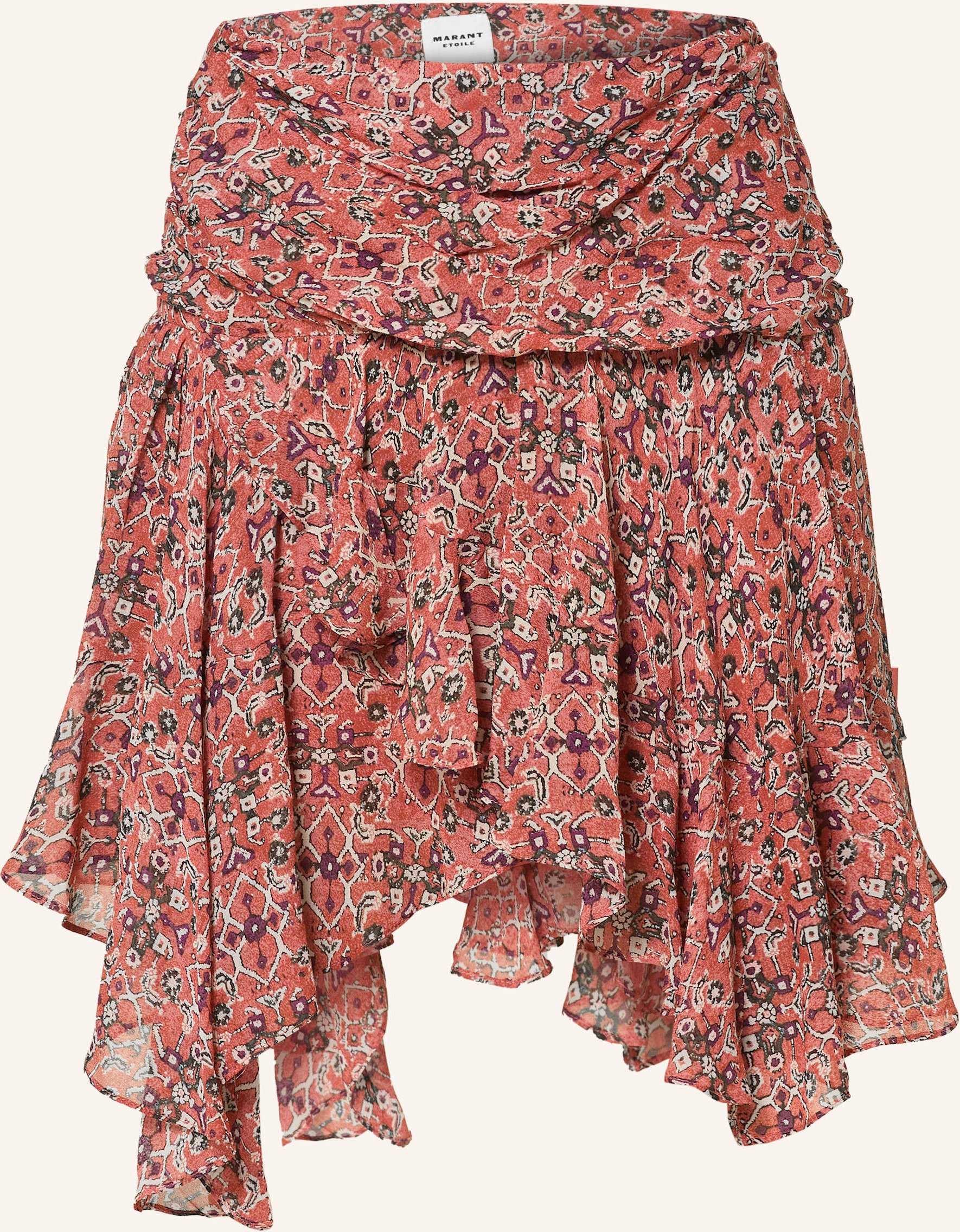 Marant Étoile Rock Berenicia Mit Volants braun