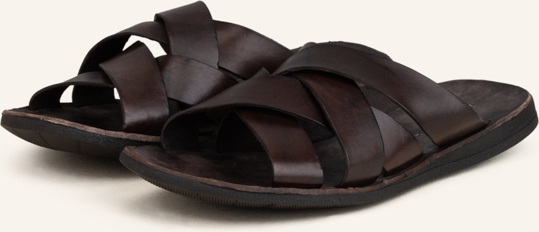 Brador Pantoletten Tcapo braun