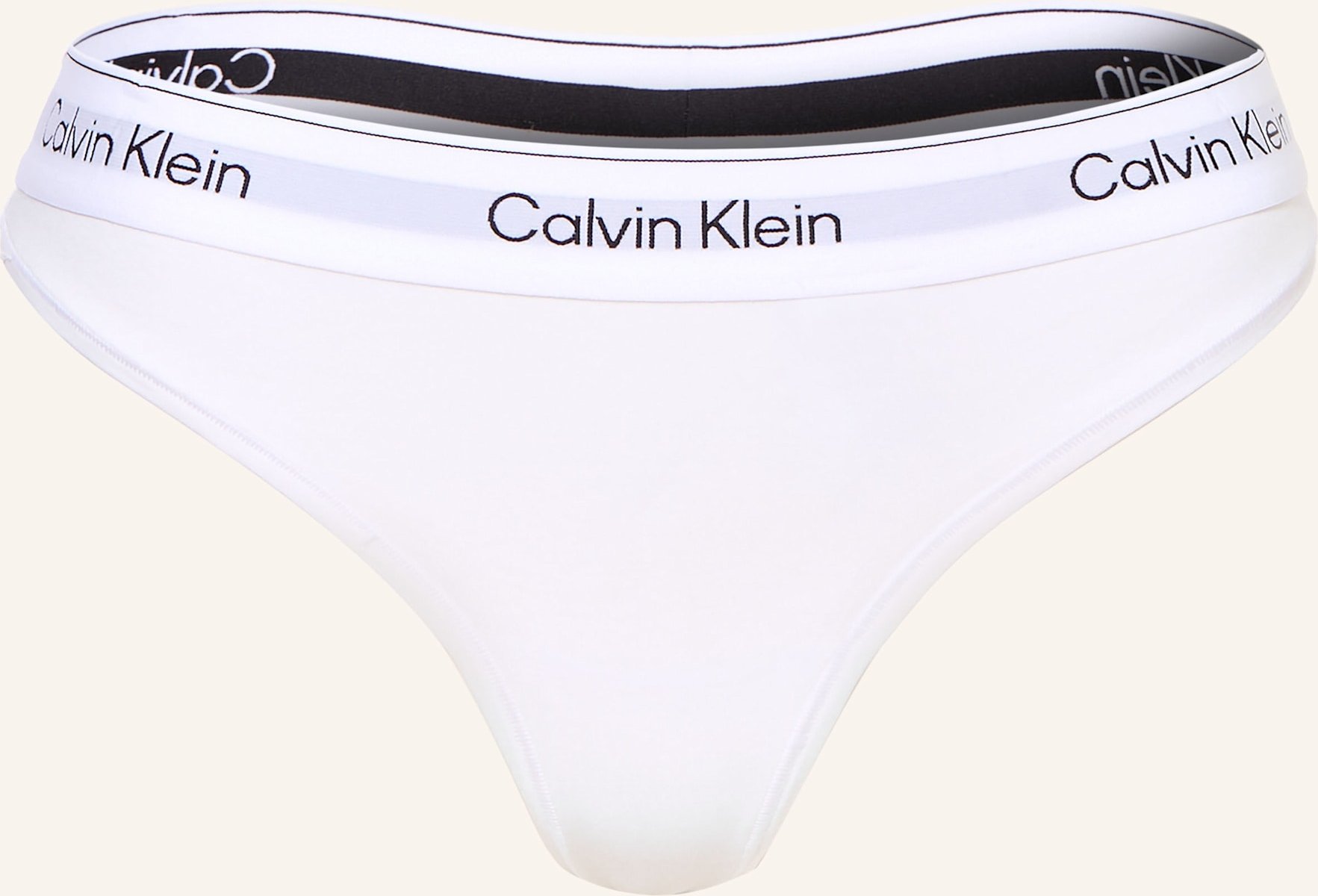 Calvin Klein String Icon Cotton Modal weiss