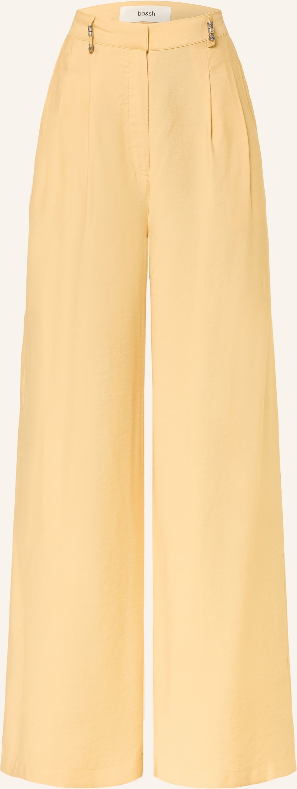 Ba&Sh Marlenehose Deana gelb