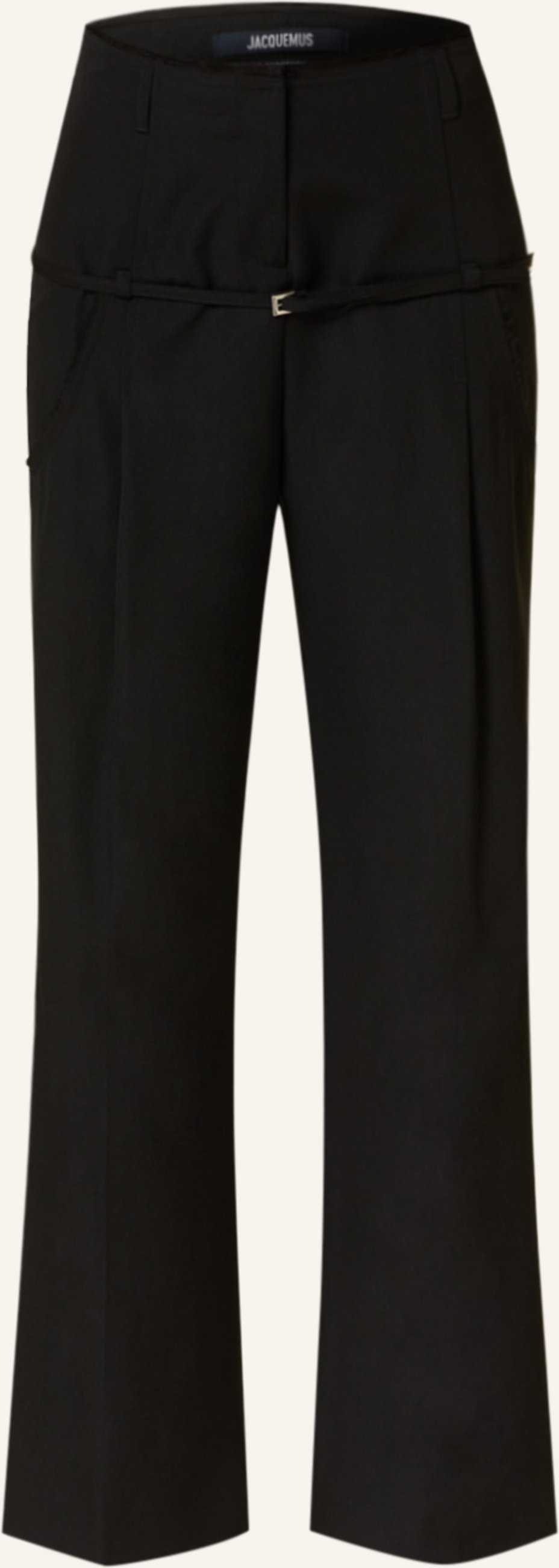 Jacquemus Marlenehose Le Pantalon Criollo schwarz