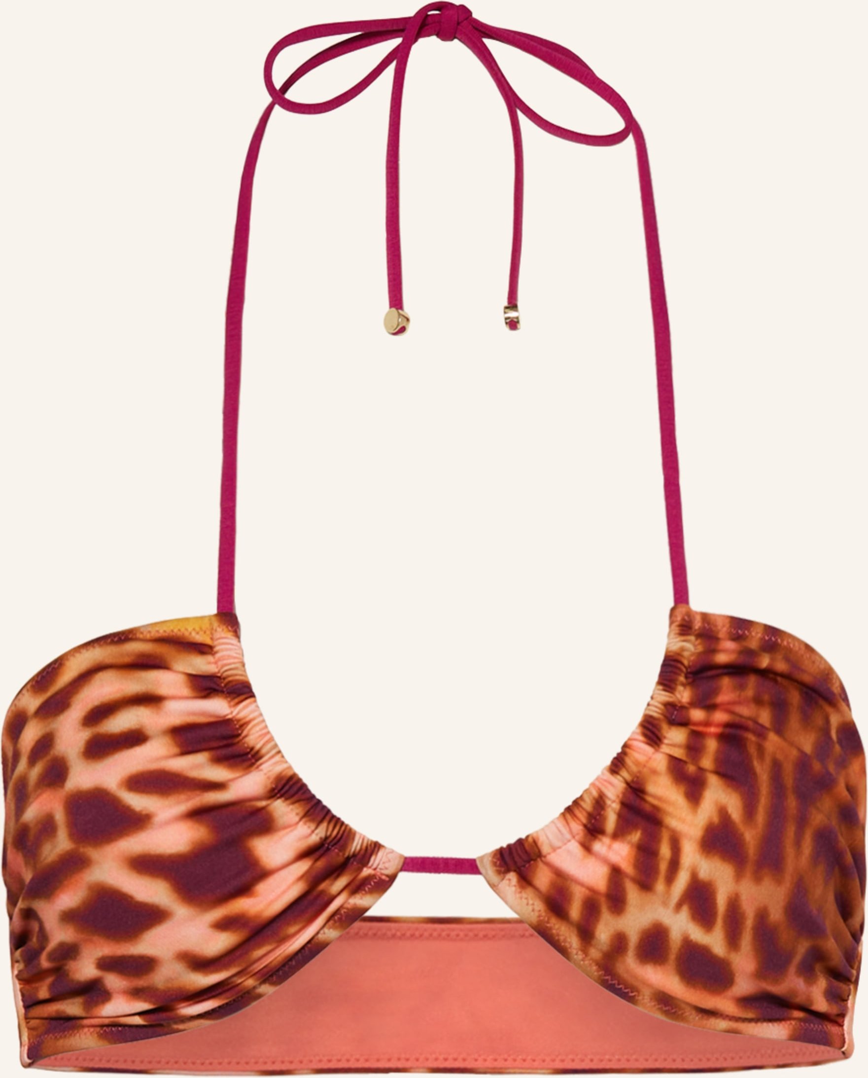 Stella Mccartney Swimwear Triangel-Bikini-Top rosa