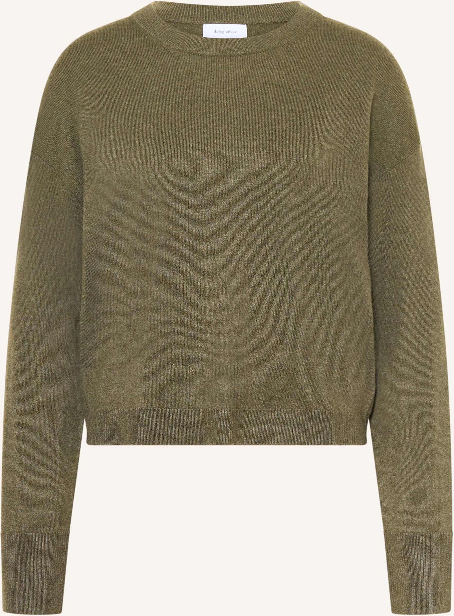 Darling Harbour Cashmere-Pullover gruen