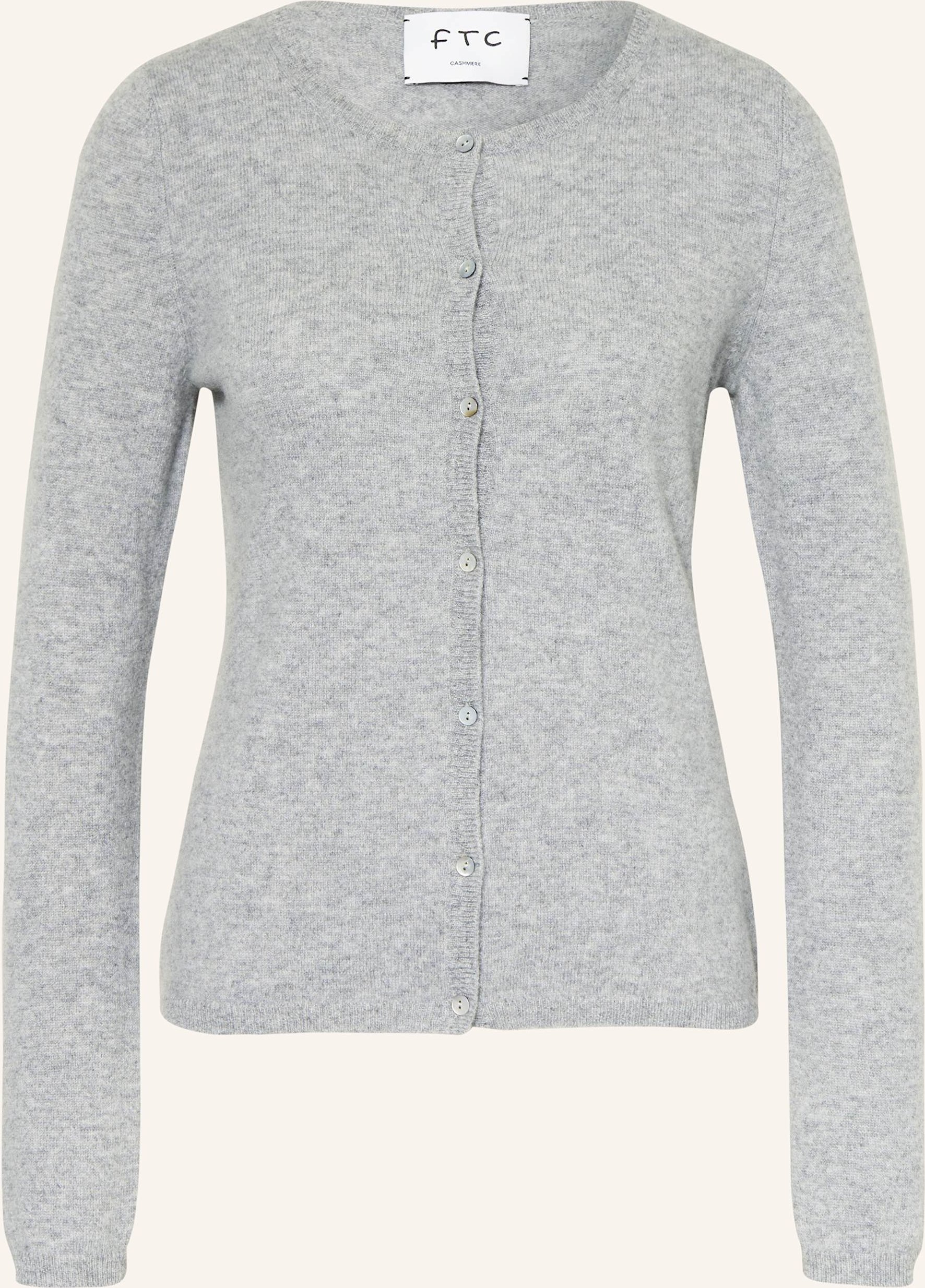 Ftc Cashmere Strickjacke Aus Cashmere grau