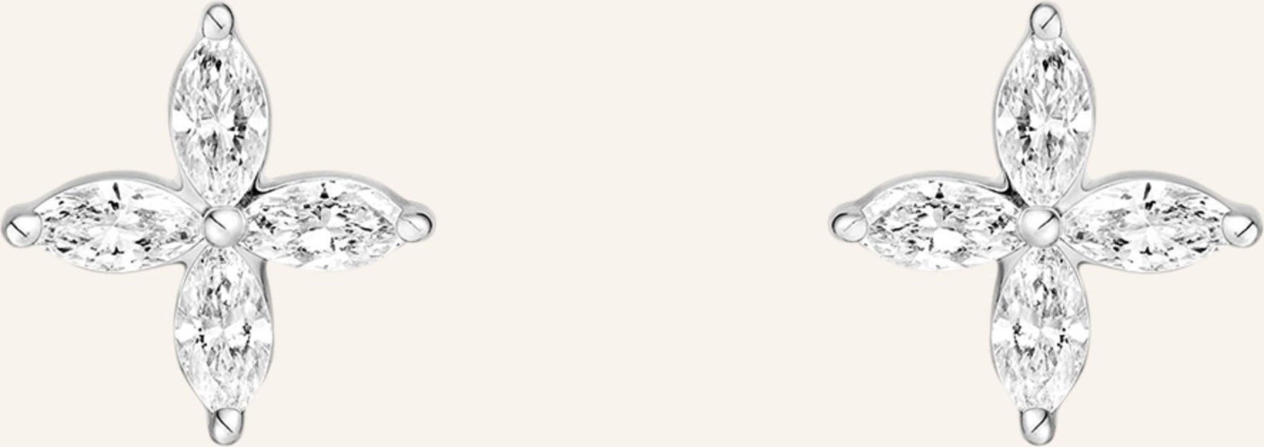 Wempe Ohrringe Minimalism silber