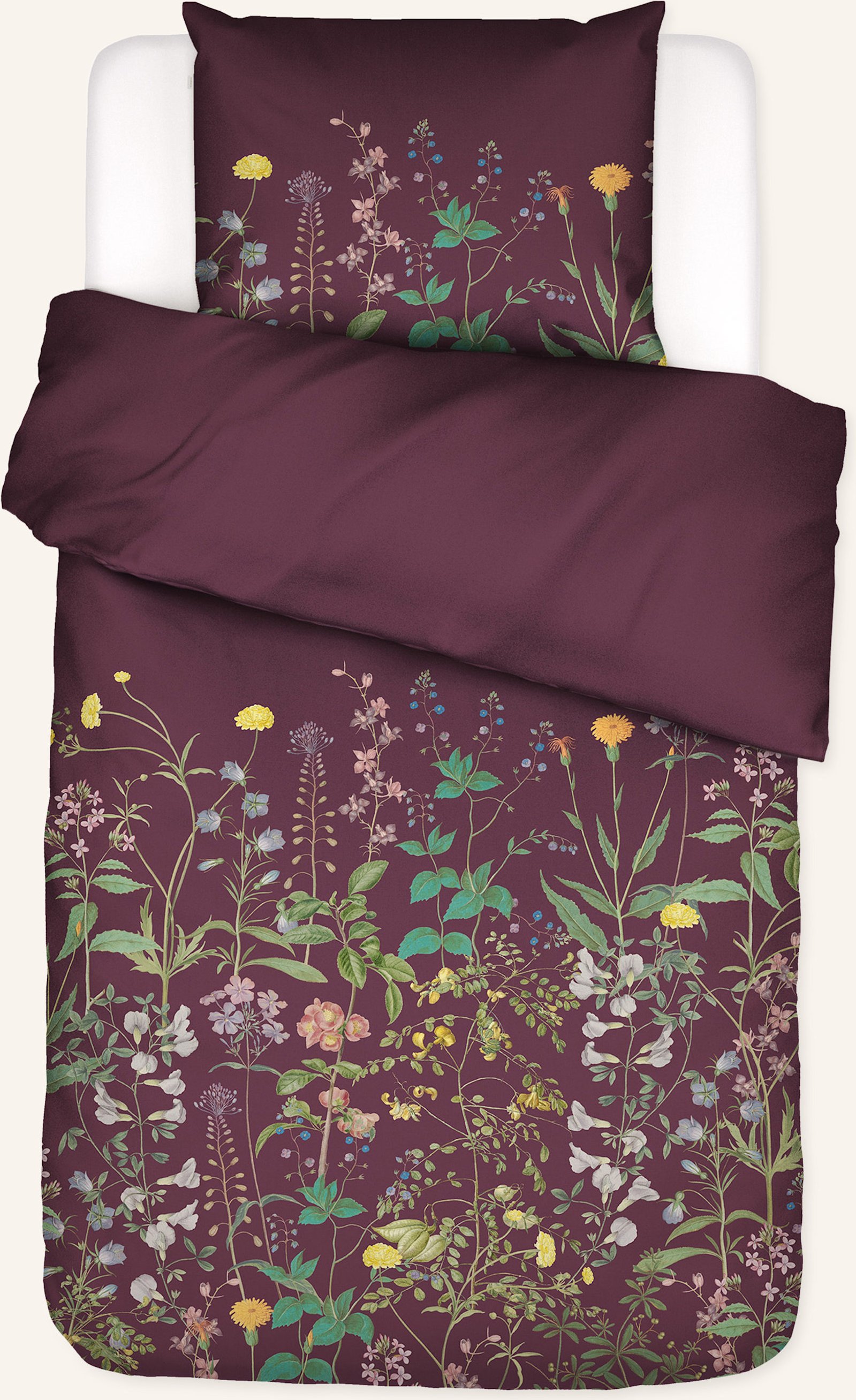 Essenza Bettwäsche Augustina rot