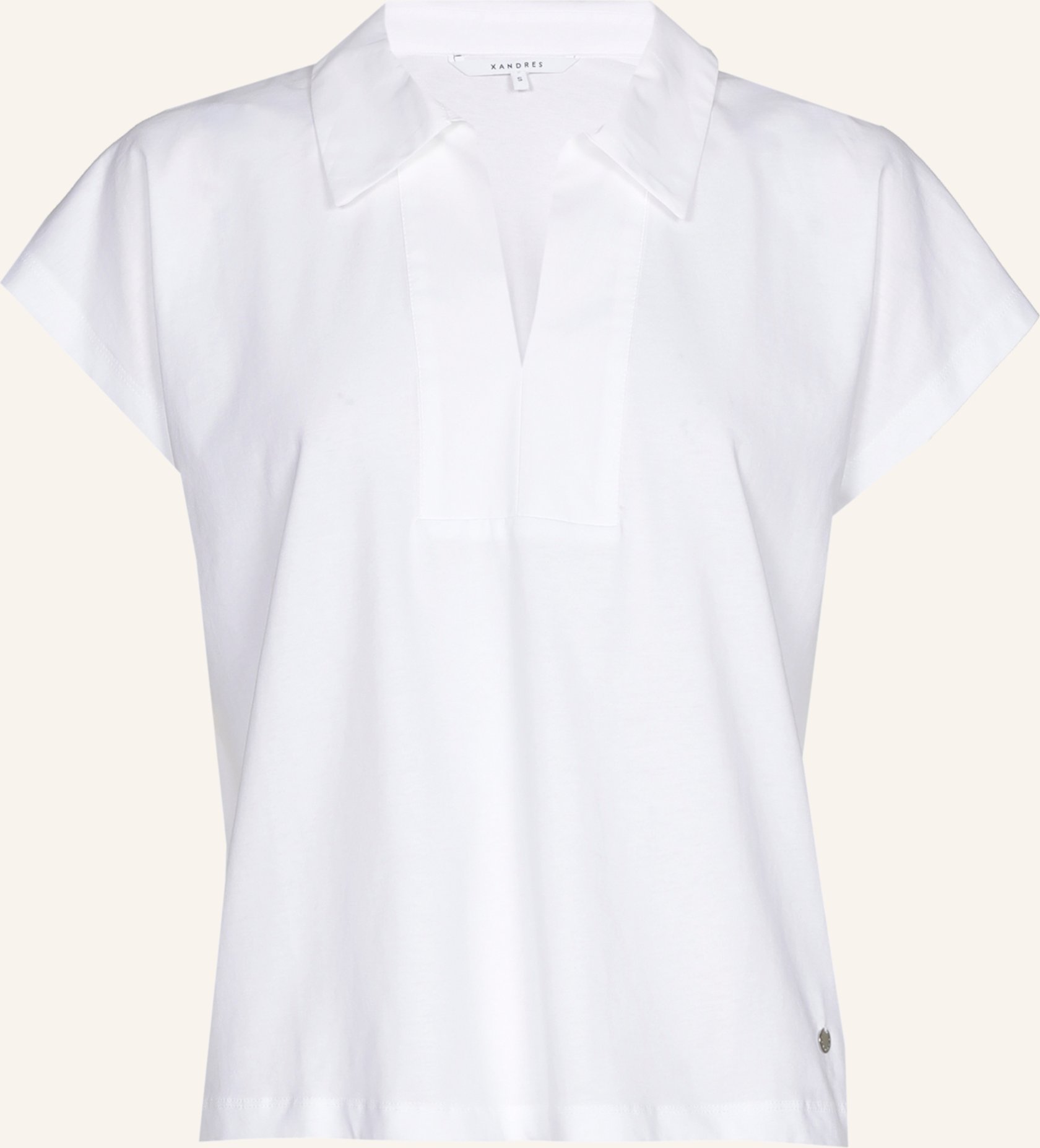 Xandres Shirts Fatos weiss