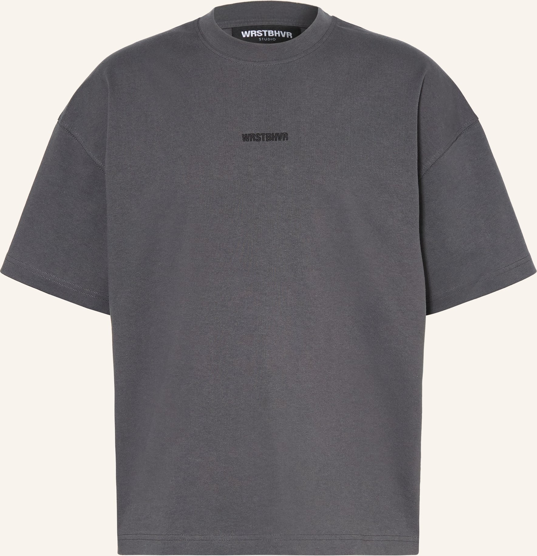 Wrstbhvr T-Shirt Garm grau