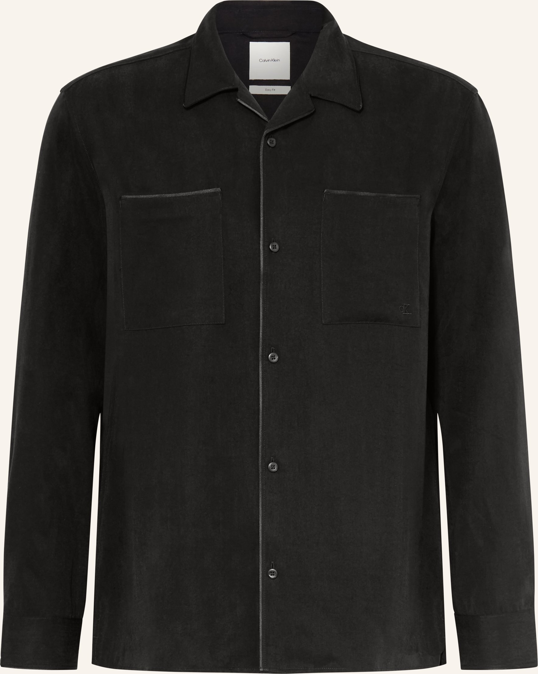 Calvin Klein Hemd Comfort Fit schwarz