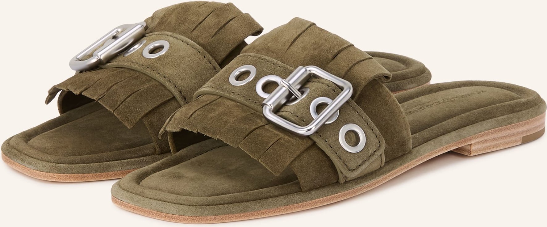 Kennel & Schmenger Pantoletten Lya gruen