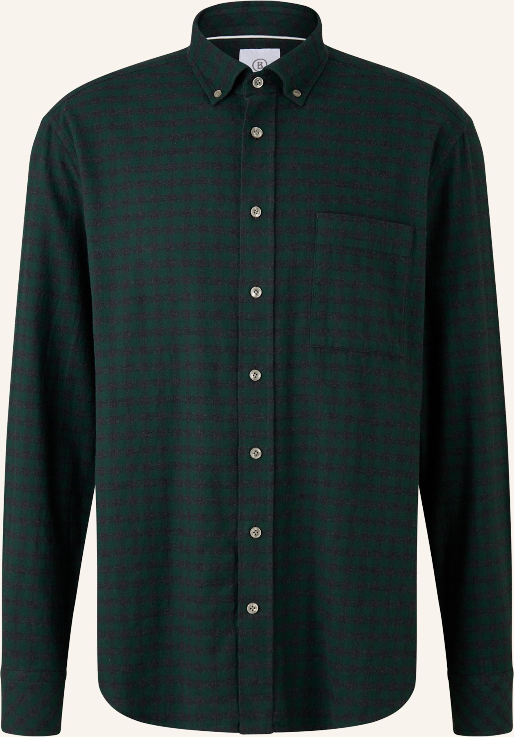 Bogner Flanellhemd Timt-2 Comfort Fit gruen