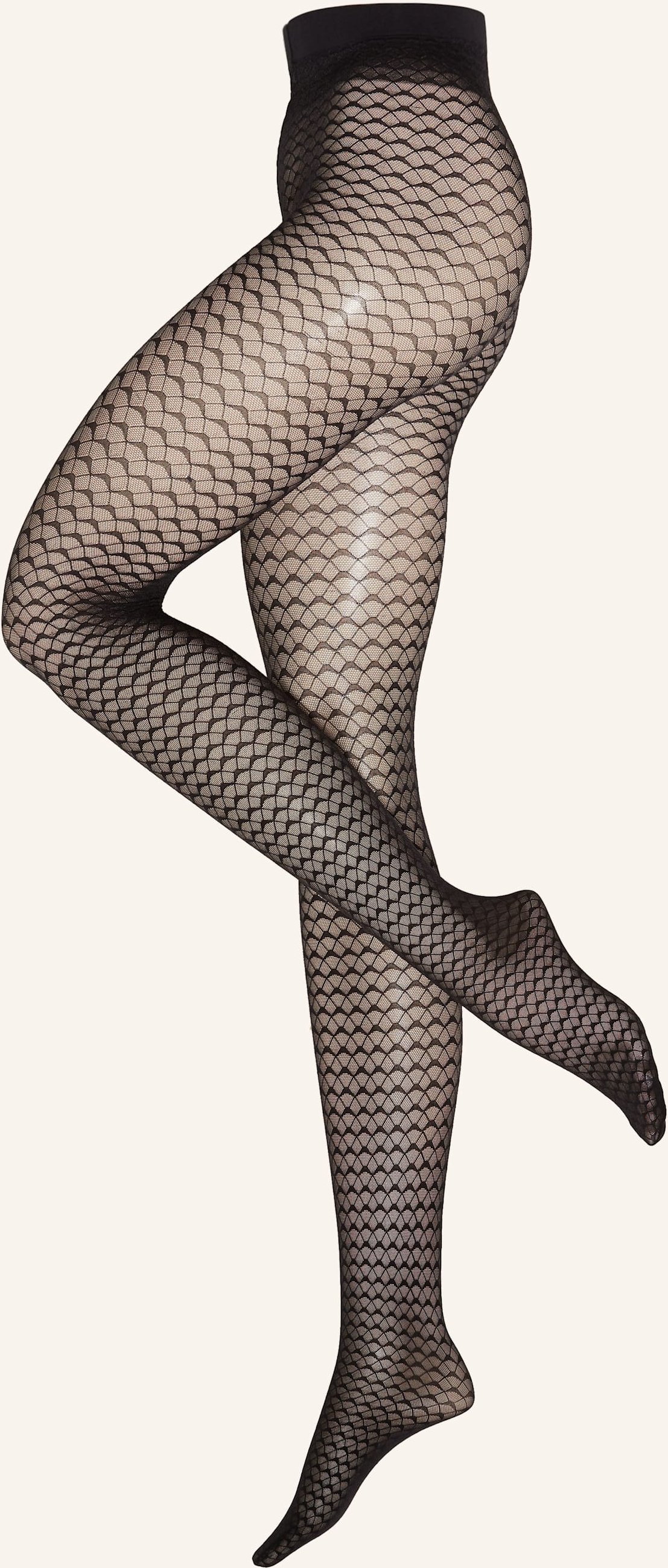 Wolford Feinstrumpfhose Graphic Pattern schwarz