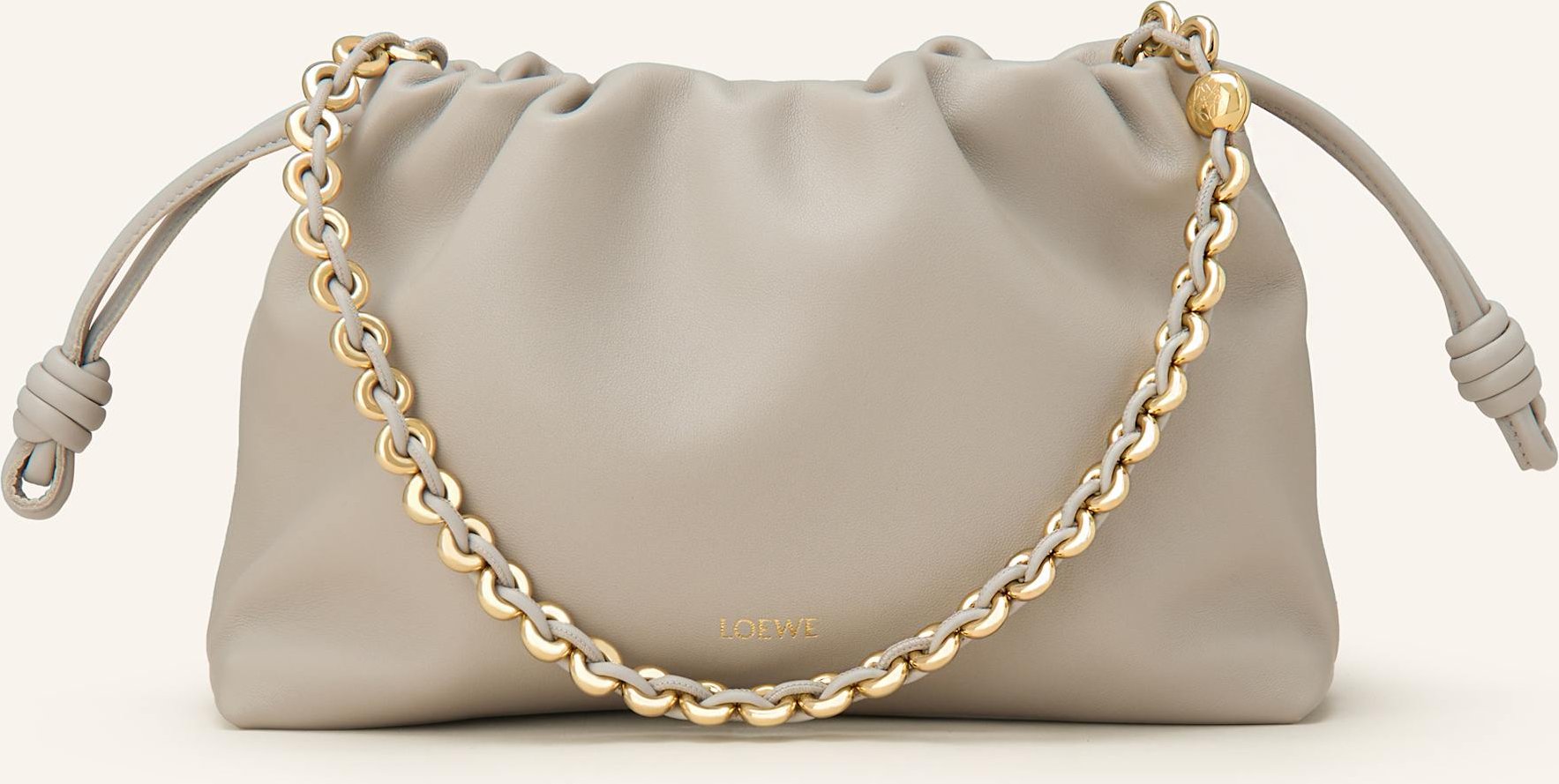 Loewe Clutch Flamenco grau