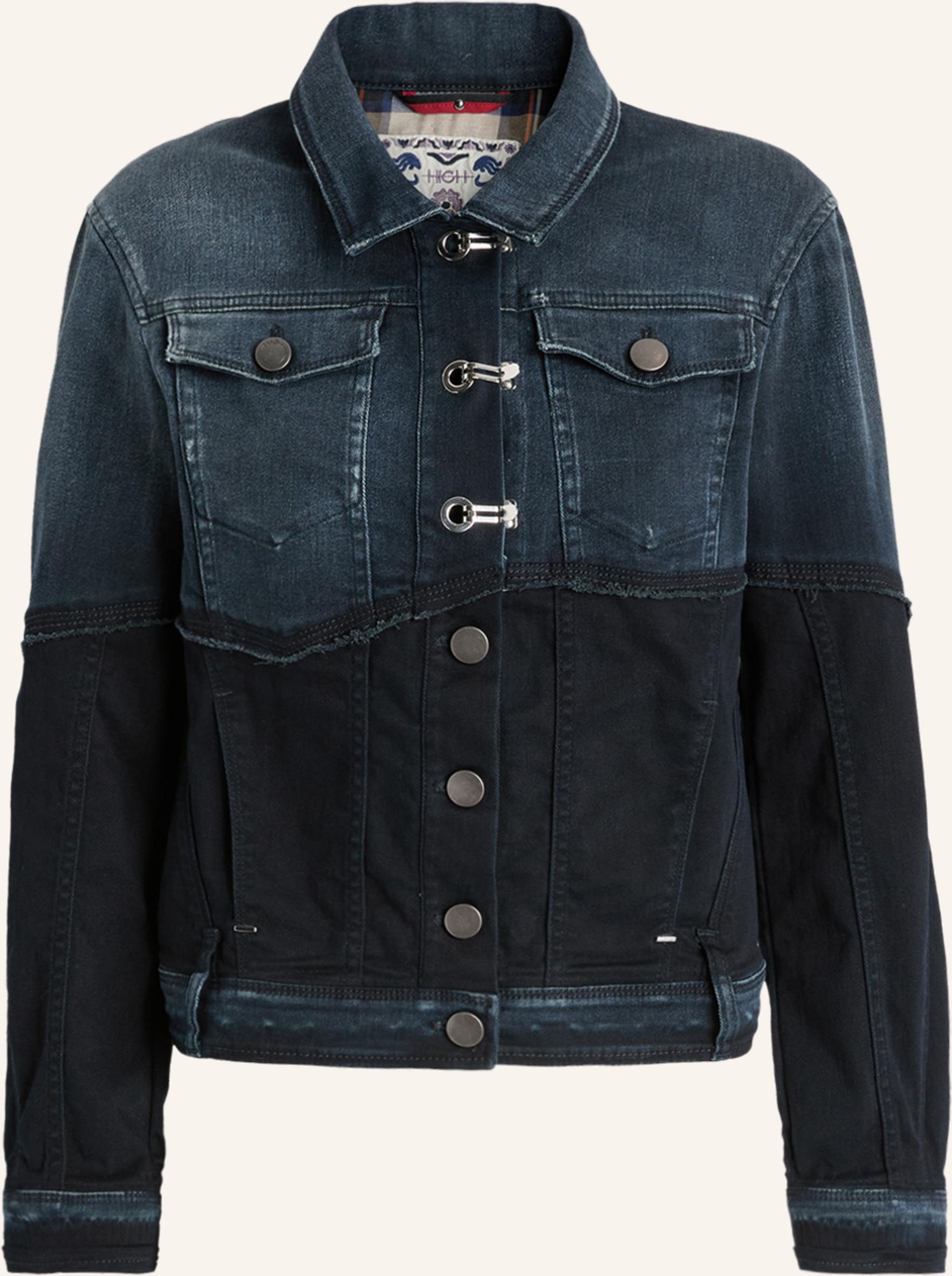 High Jeansjacke Bounder blau