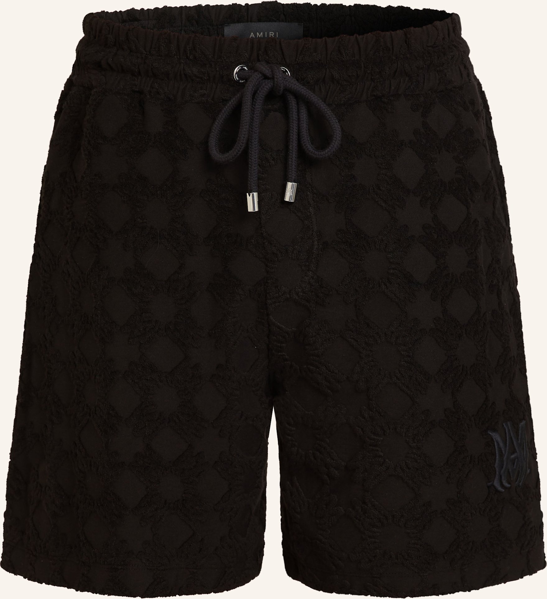 Amiri Frottee-Shorts schwarz